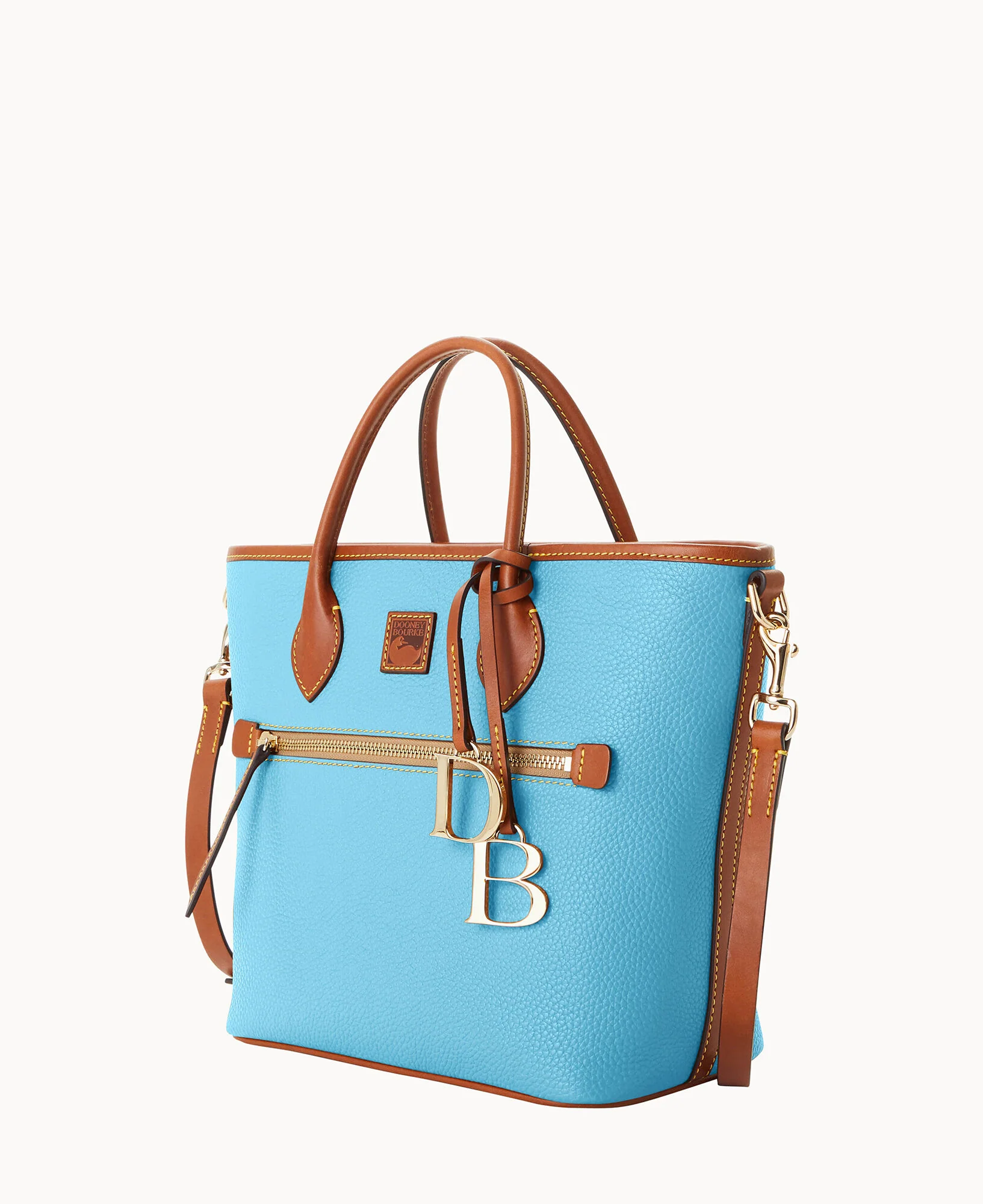 Pebble Grain Handle Tote - Image 11