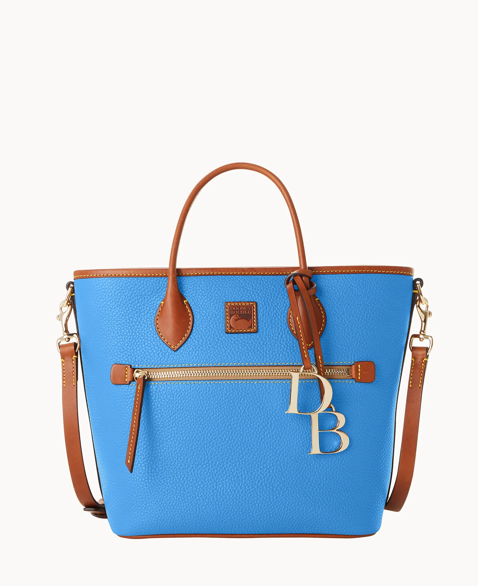 Pebble Grain Handle Tote - Image 17