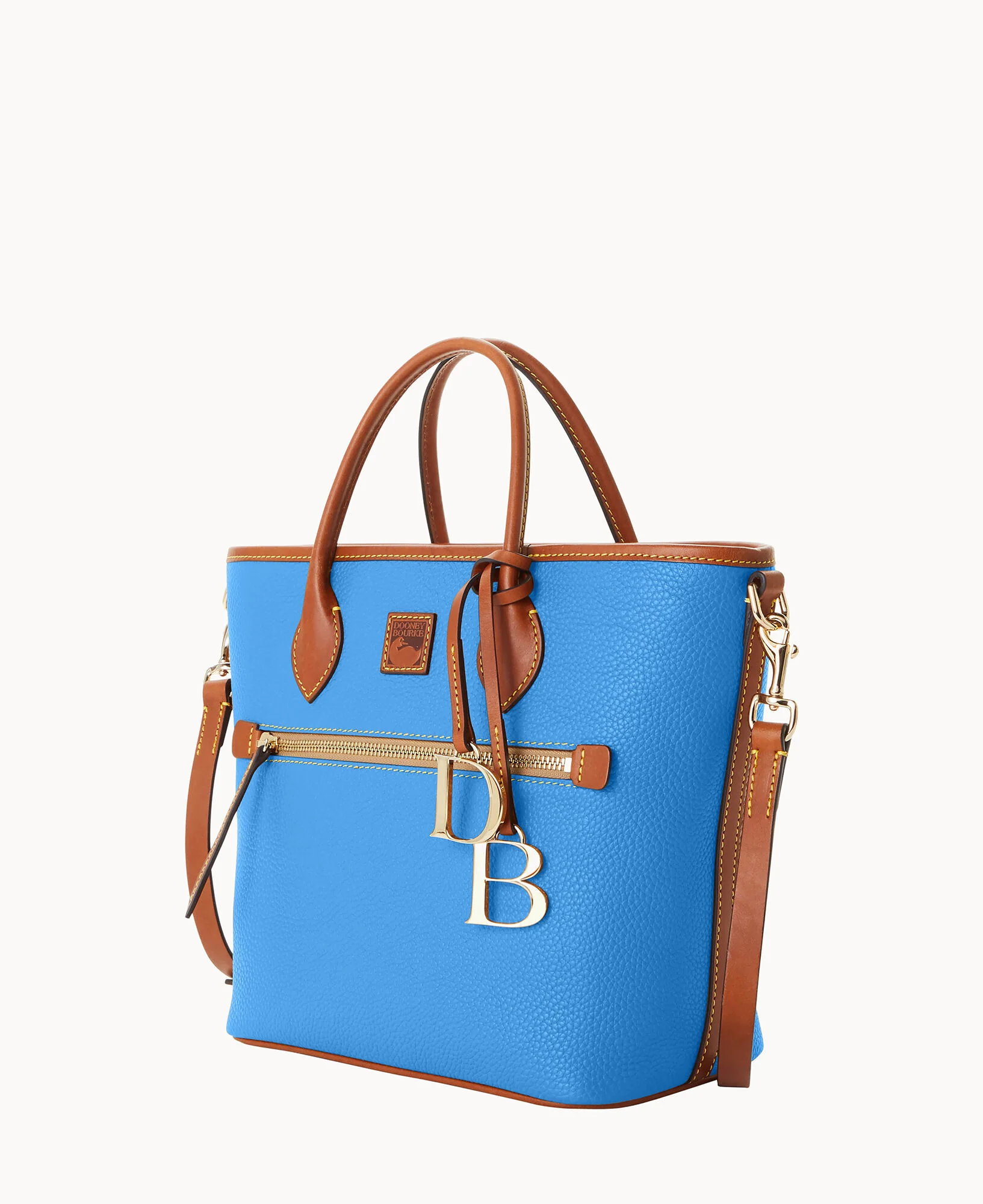 Pebble Grain Handle Tote - Image 18