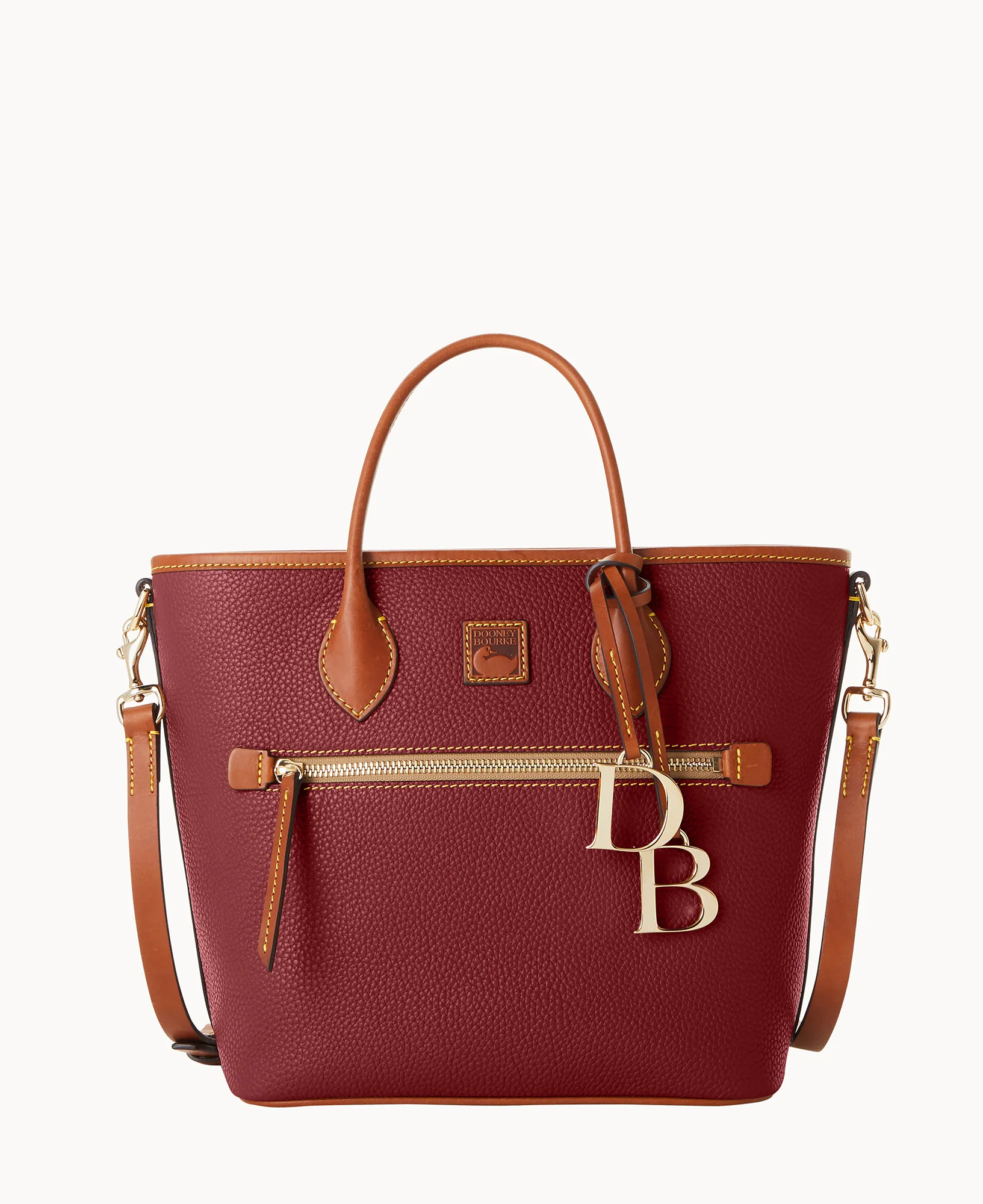 Pebble Grain Handle Tote - Image 24