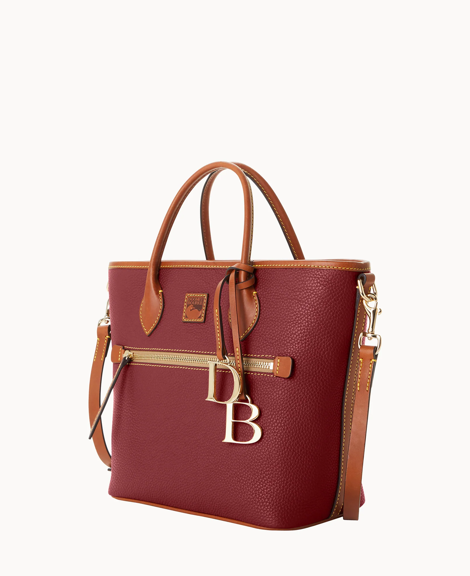 Pebble Grain Handle Tote - Image 25