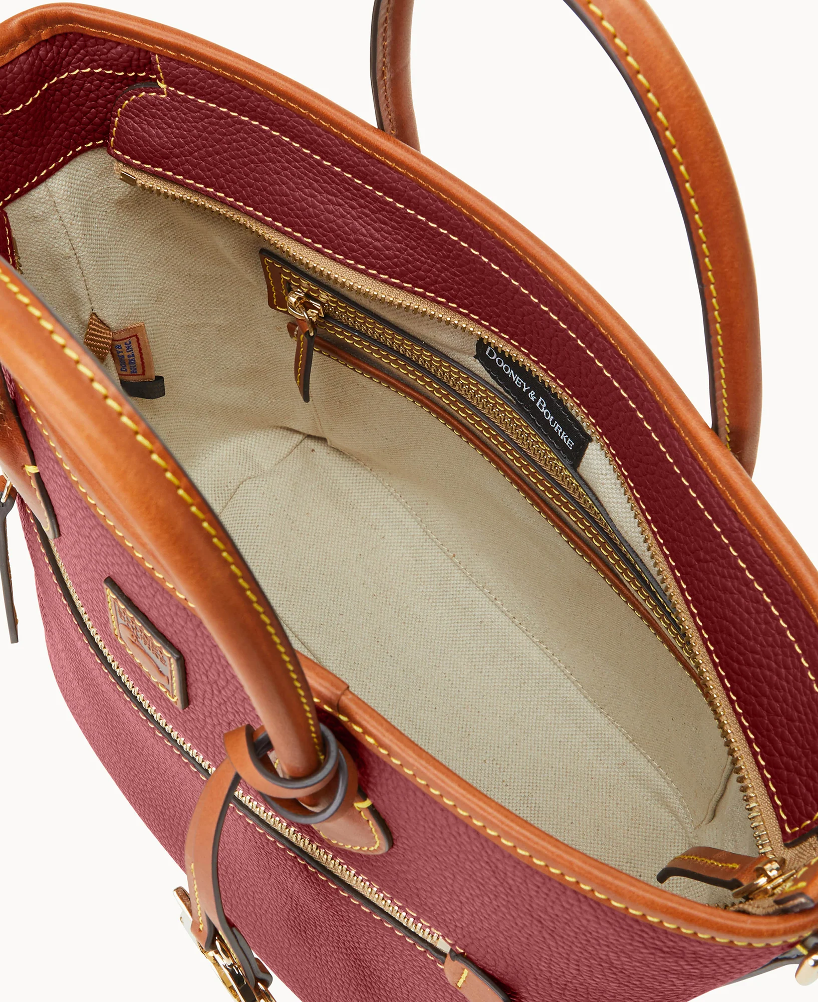 Pebble Grain Handle Tote - Image 26