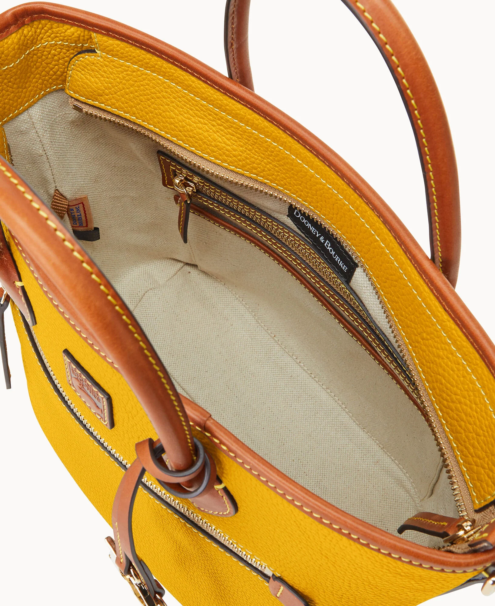 Pebble Grain Handle Tote - Image 30