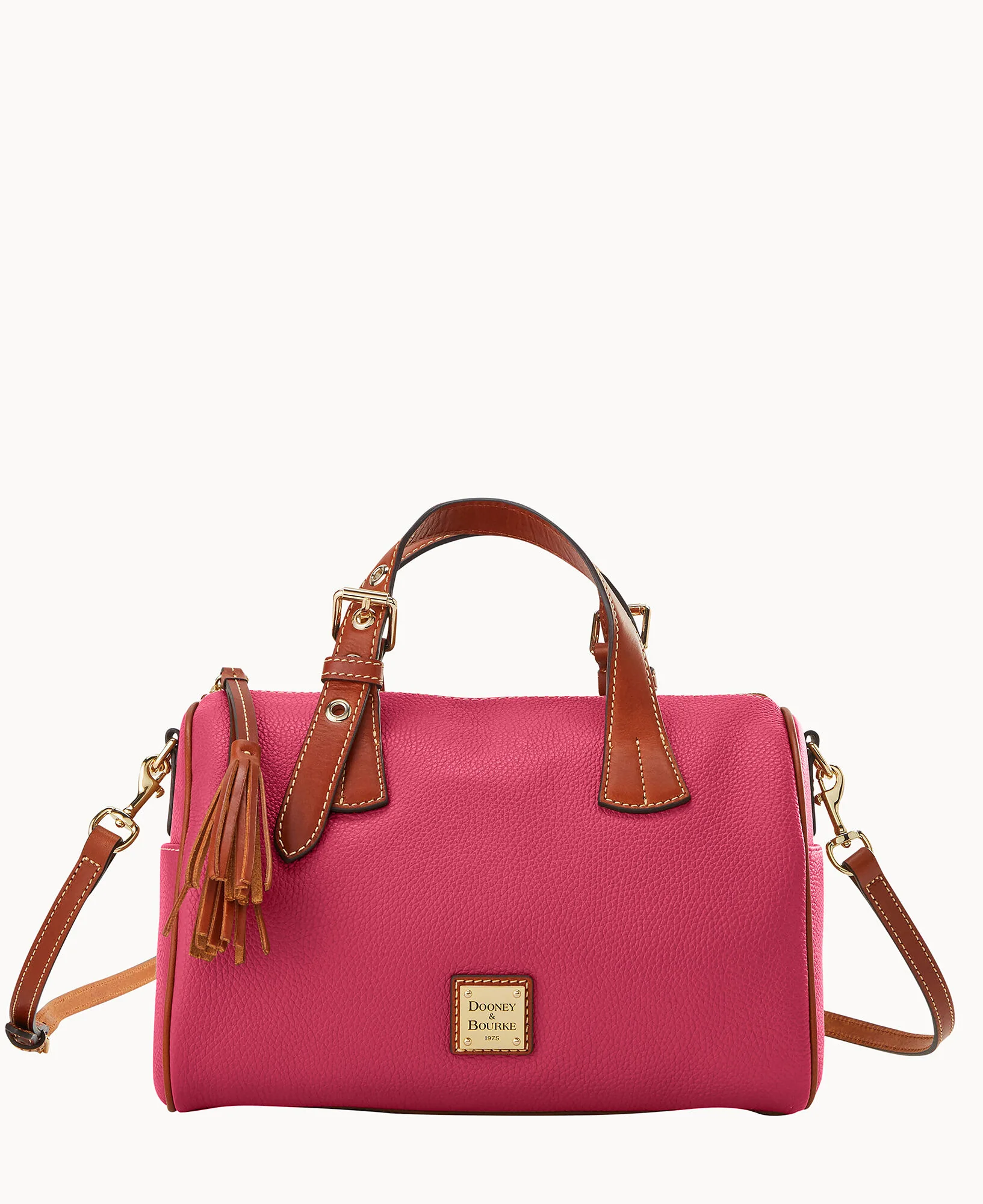 Pebble Grain Kendra Satchel - Image 11