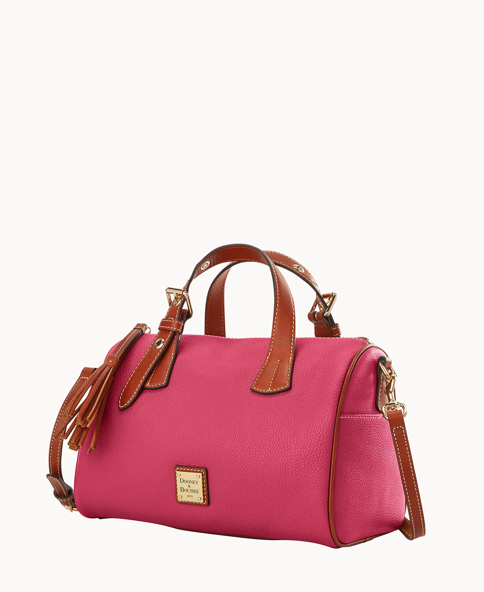 Pebble Grain Kendra Satchel - Image 12