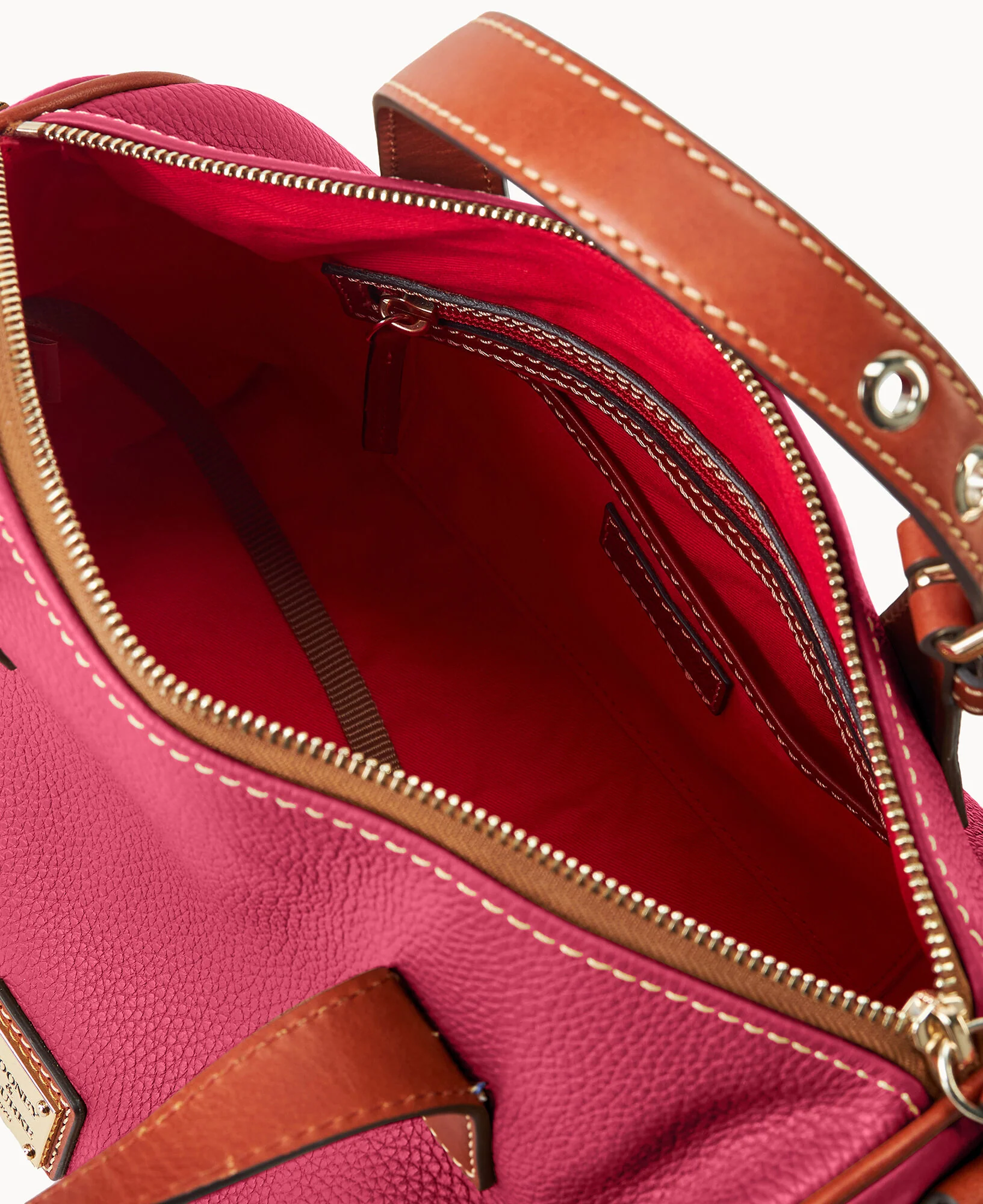 Pebble Grain Kendra Satchel - Image 13