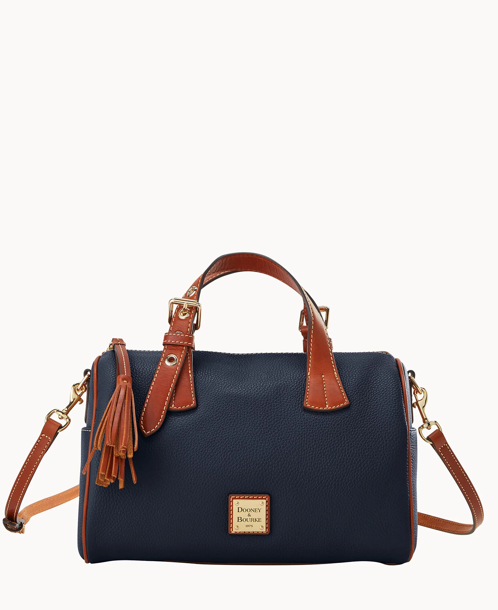 Pebble Grain Kendra Satchel - Image 15