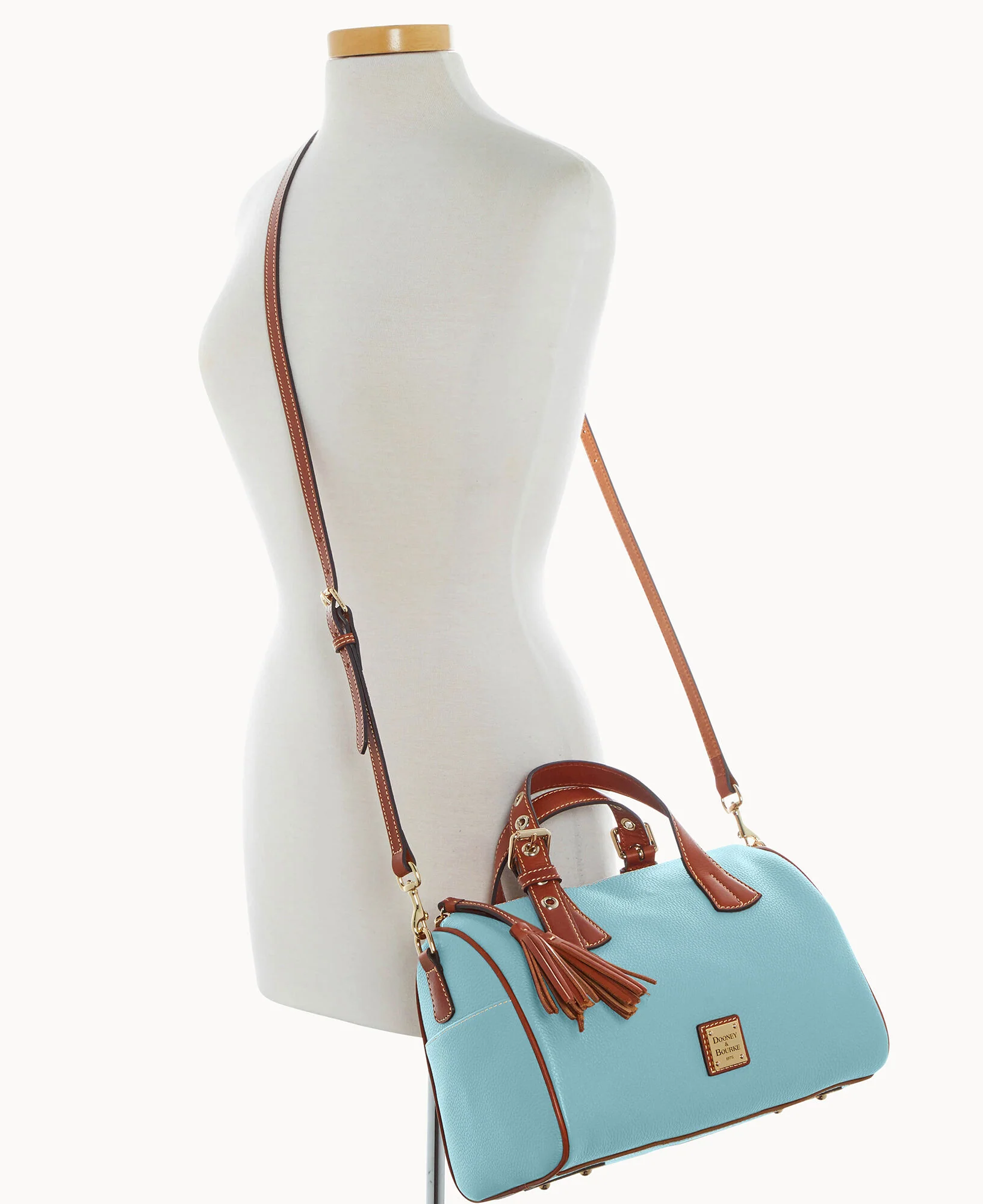 Pebble Grain Kendra Satchel - Image 4