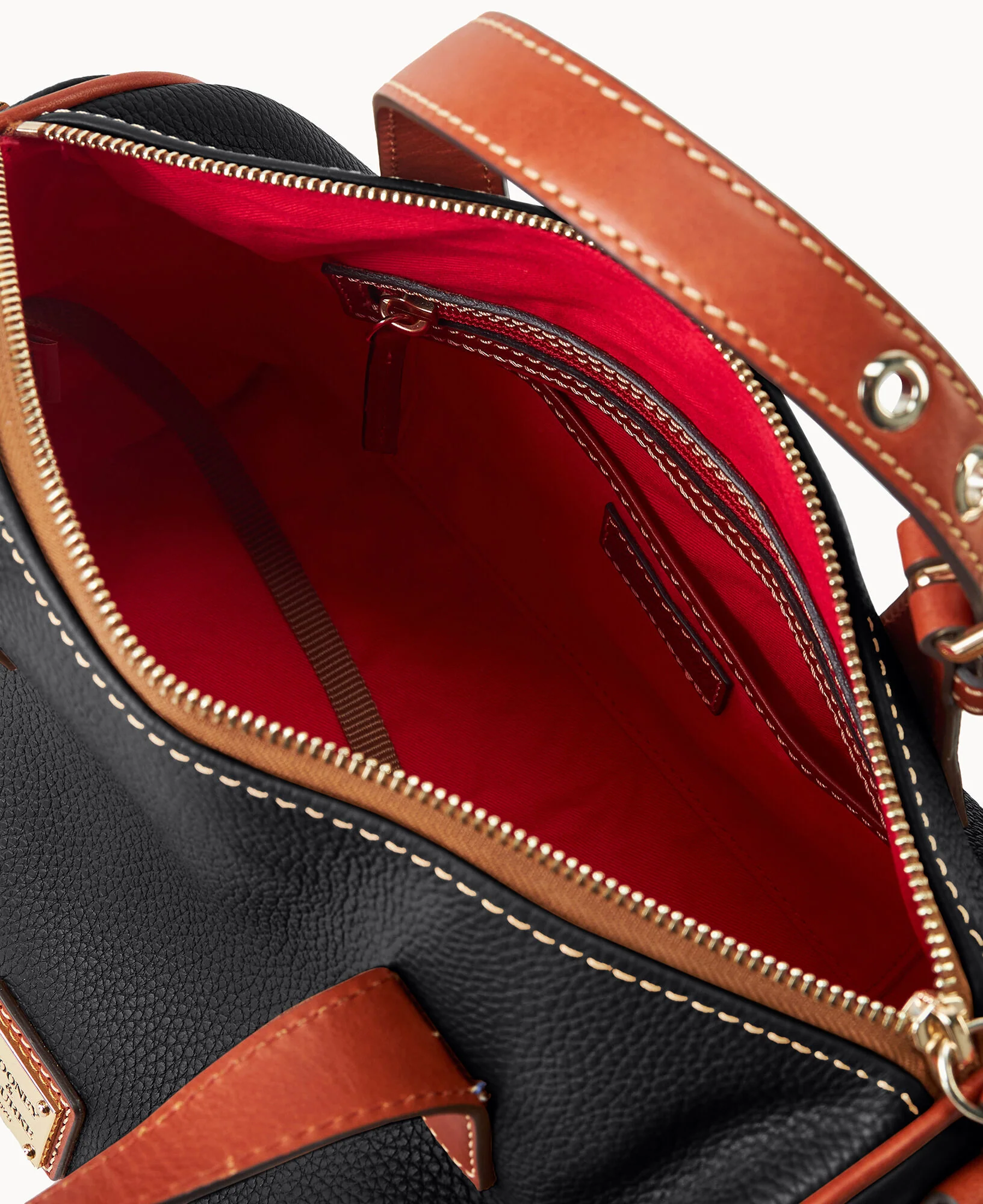 Pebble Grain Kendra Satchel - Image 7