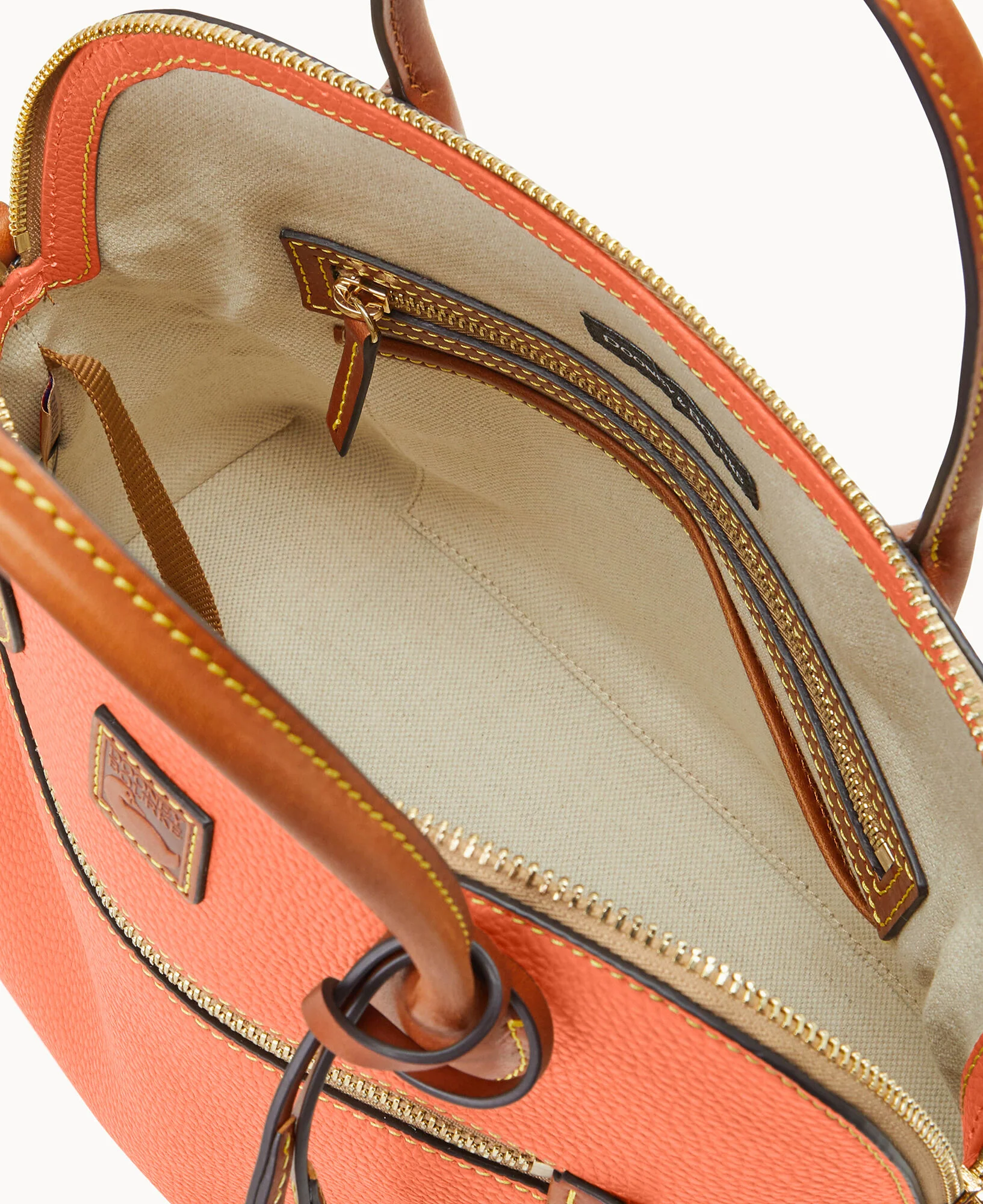 Pebble Grain Large Domed Satchel - Image 101