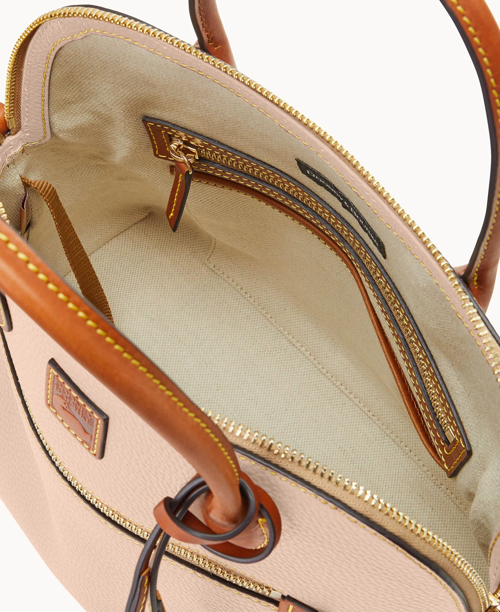 Pebble Grain Large Domed Satchel - Image 36
