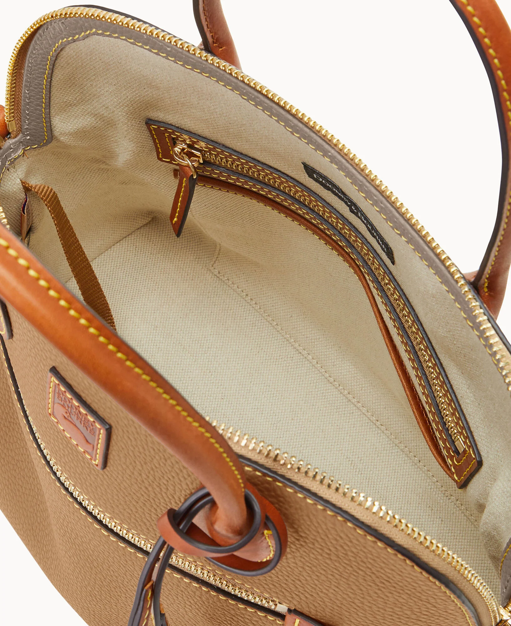 Pebble Grain Large Domed Satchel - Image 58