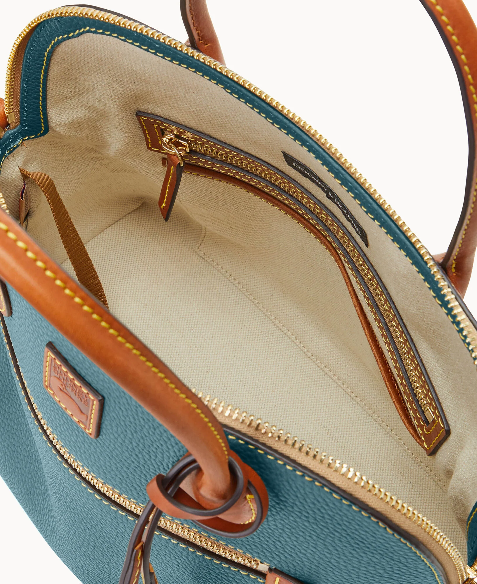 Pebble Grain Large Domed Satchel - Image 64