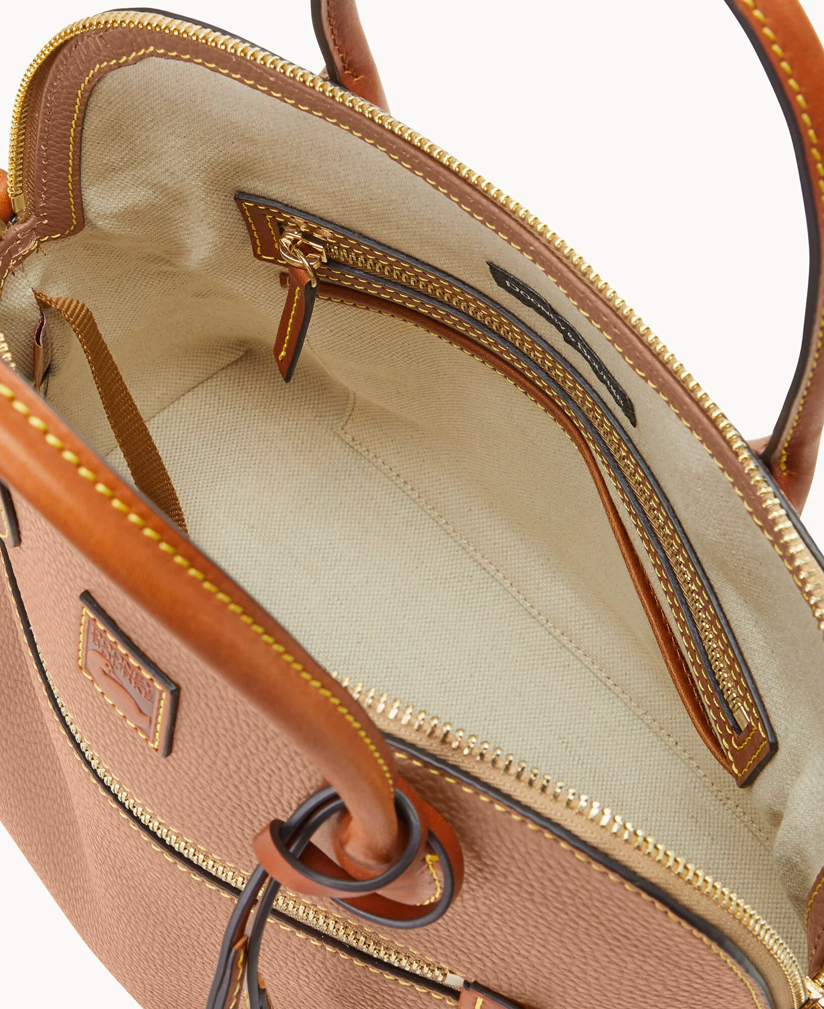 Pebble Grain Large Domed Satchel - Image 70