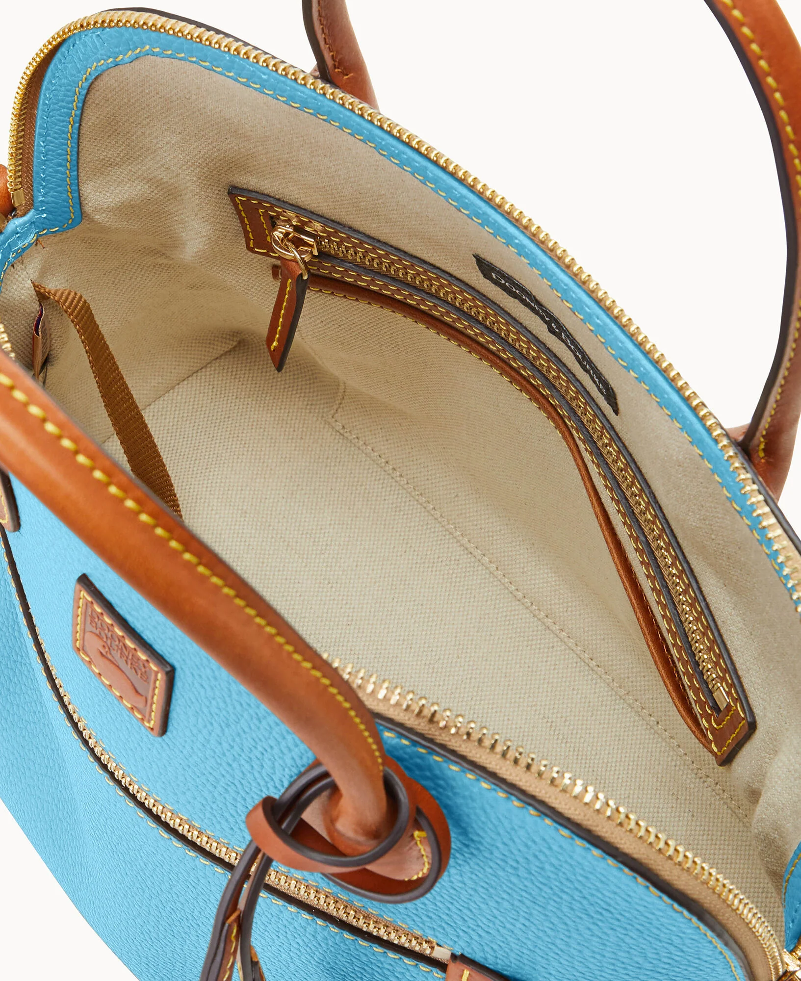 Pebble Grain Large Domed Satchel - Image 72