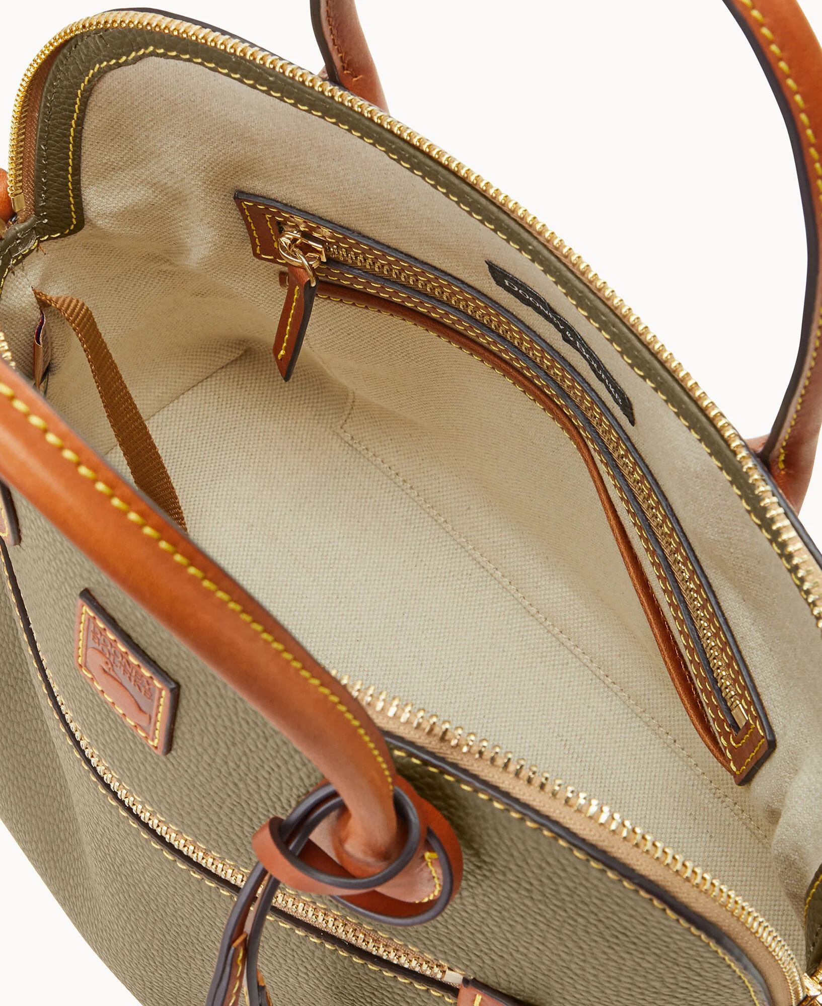 Pebble Grain Large Domed Satchel - Image 79