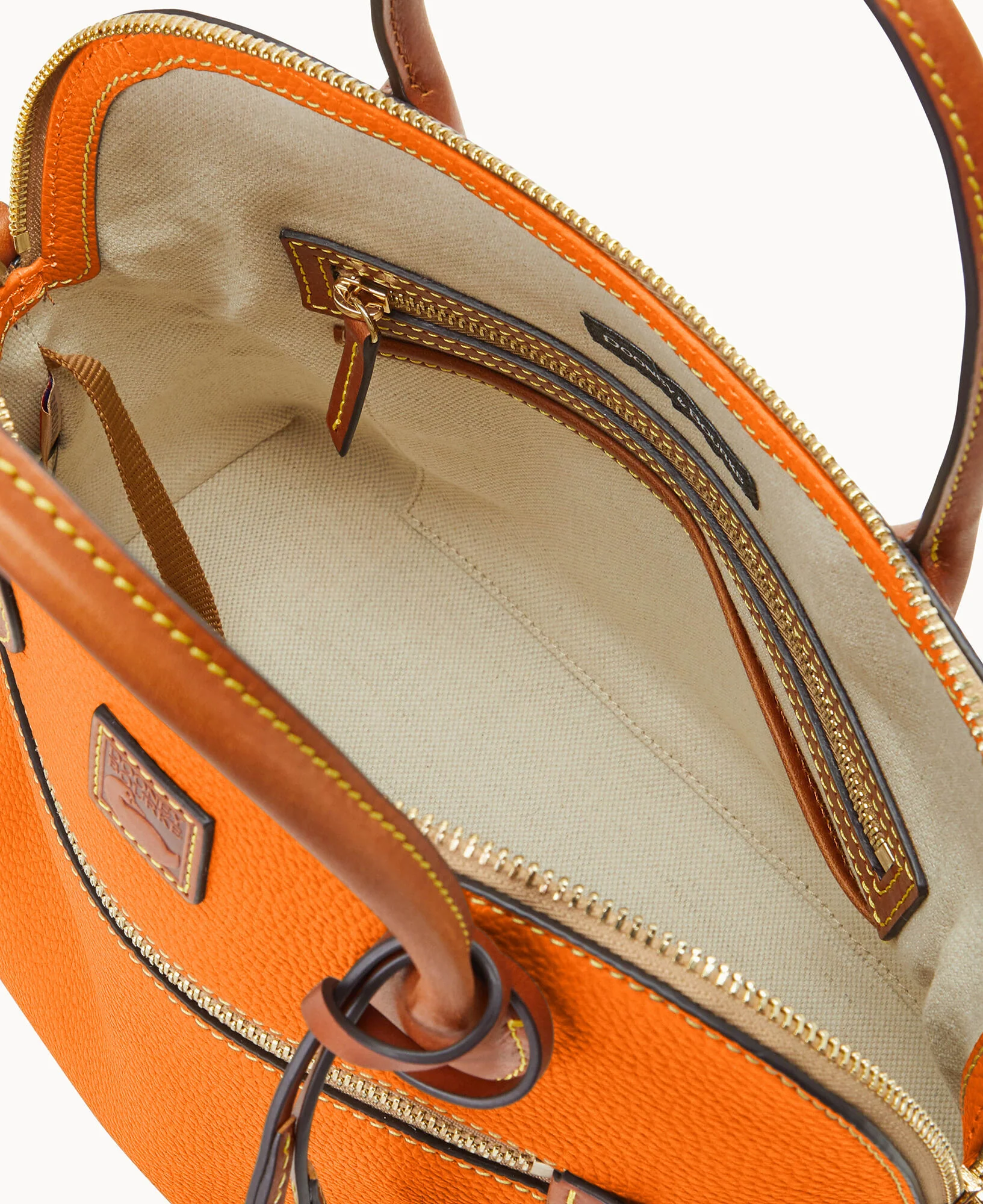 Pebble Grain Large Domed Satchel - Image 98