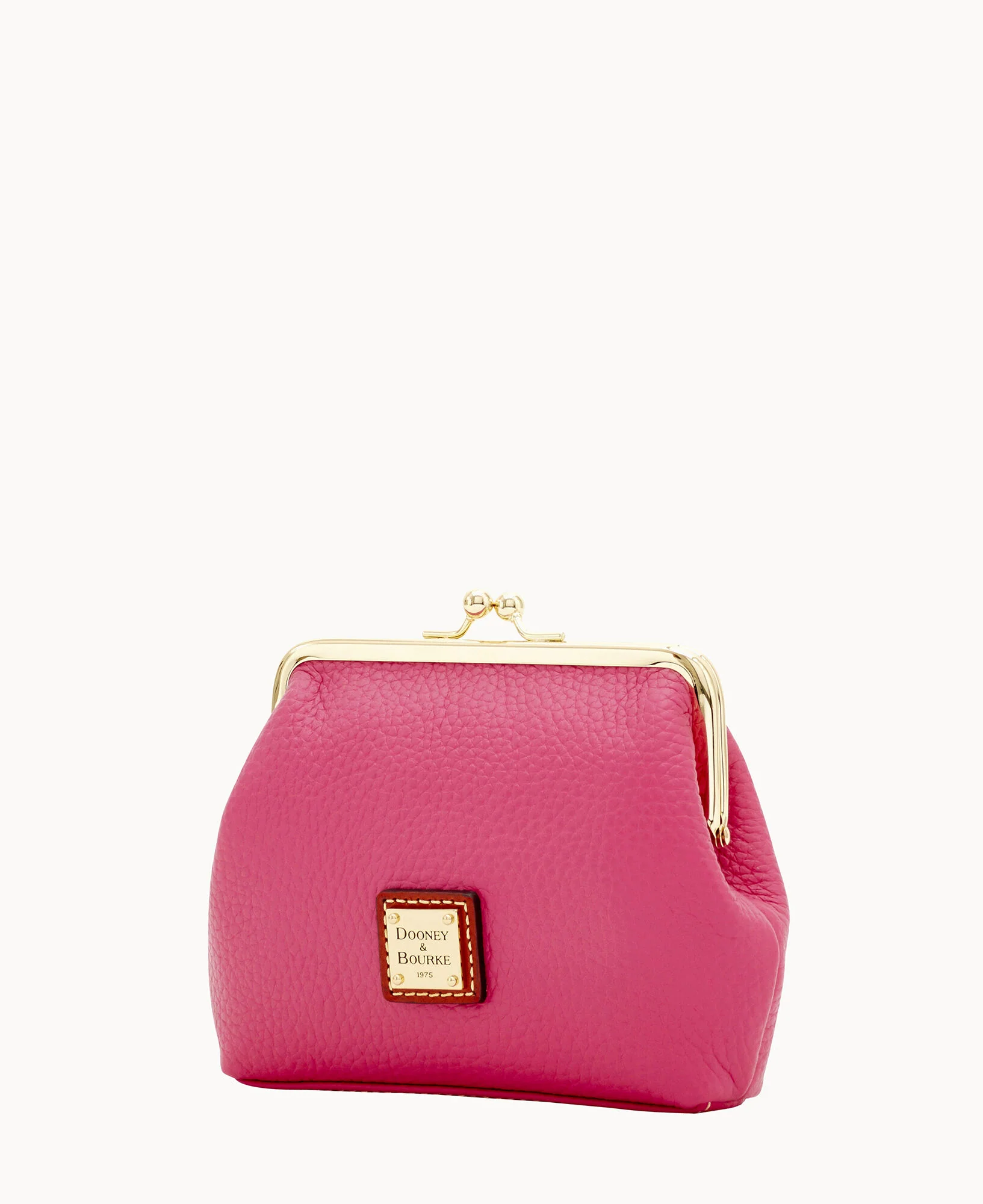 Pebble Grain Large Framed Purse - Image 22