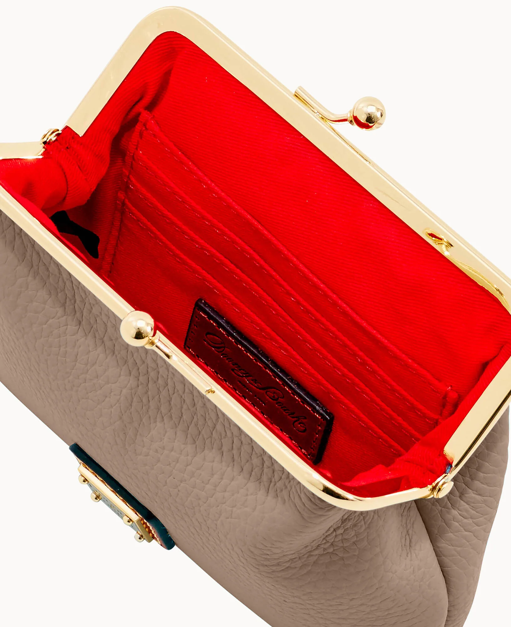 Pebble Grain Large Framed Purse - Image 3
