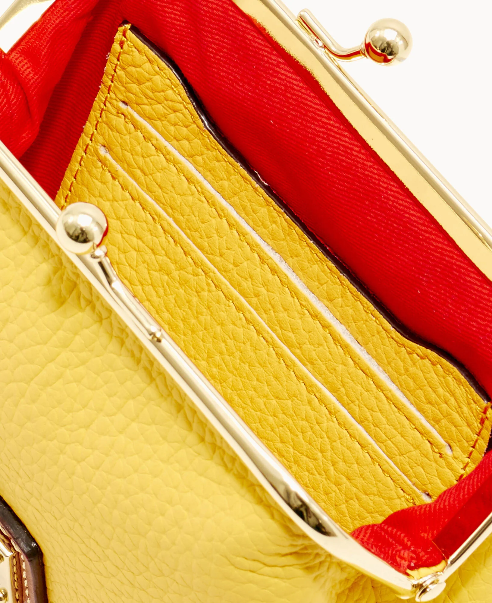 Pebble Grain Large Framed Purse - Image 59