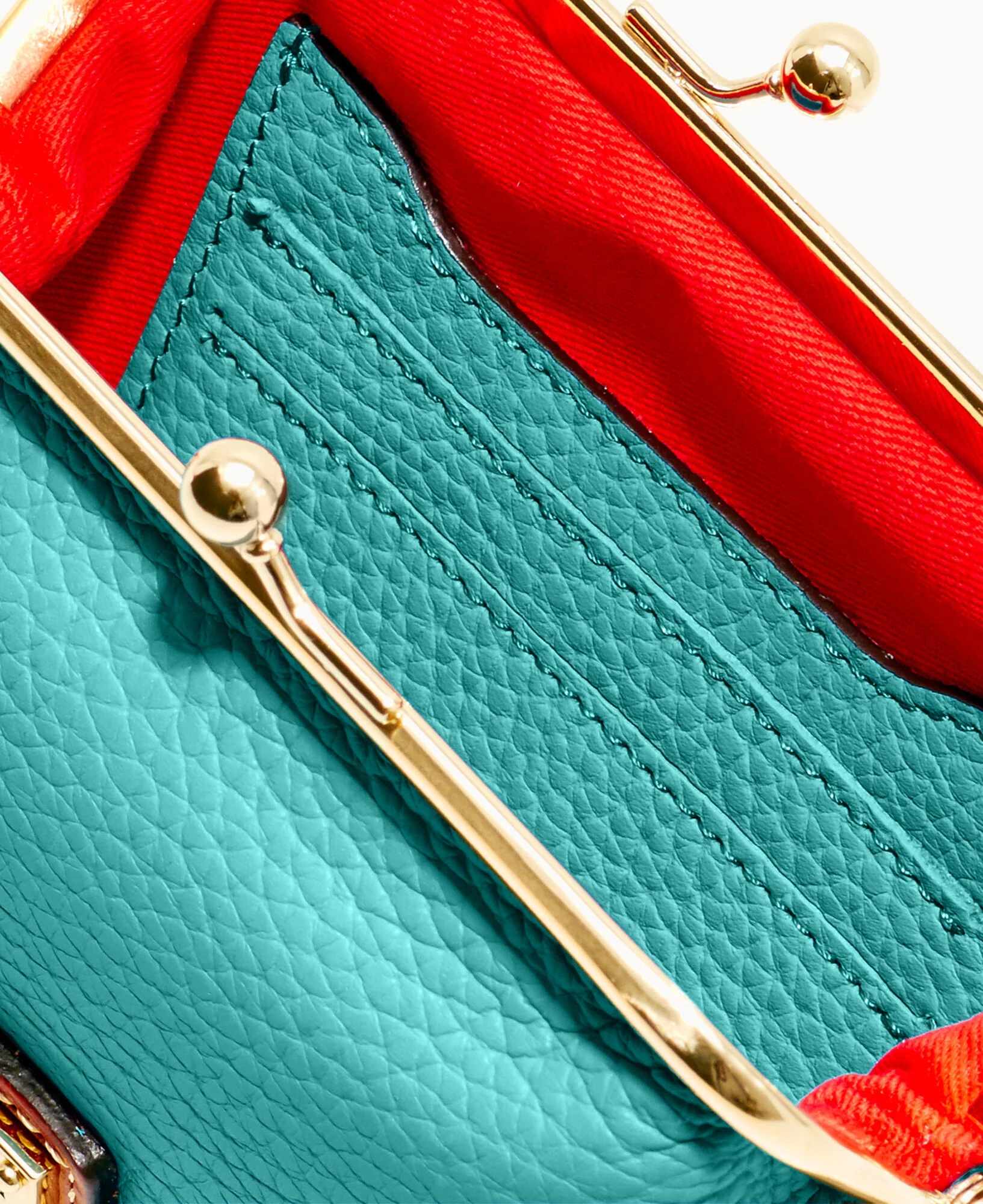 Pebble Grain Large Framed Purse - Image 62