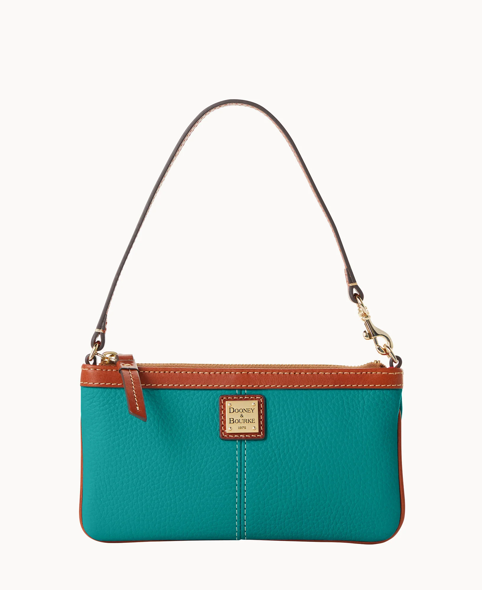 Pebble Grain Large Slim Wristlet - Image 24