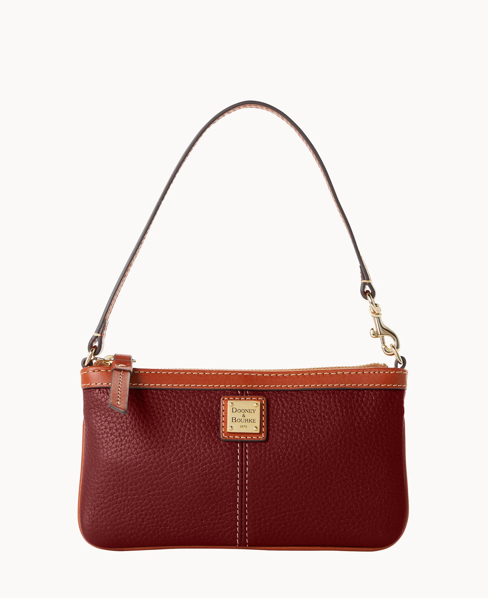 Pebble Grain Large Slim Wristlet - Image 30