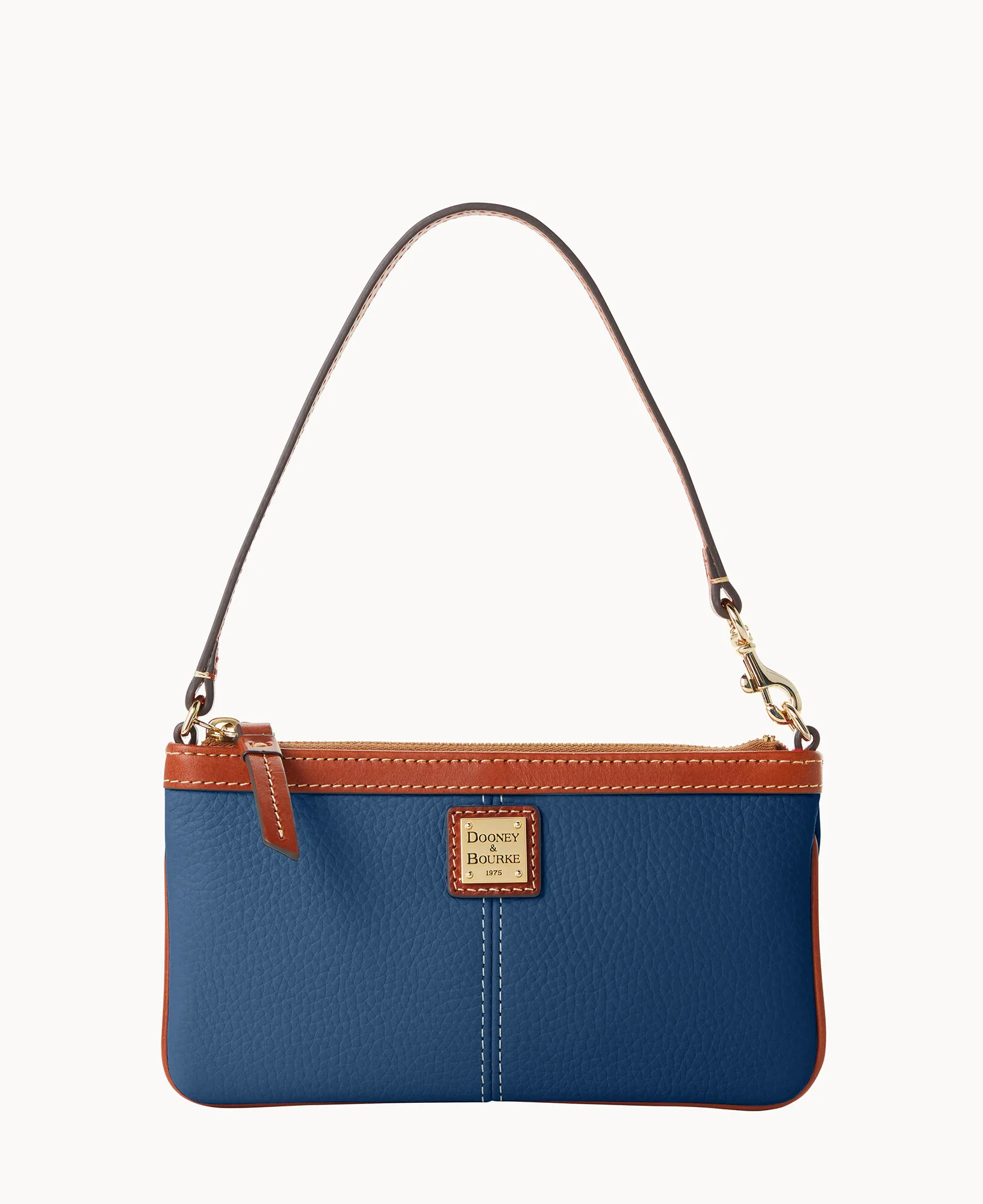 Pebble Grain Large Slim Wristlet - Image 38