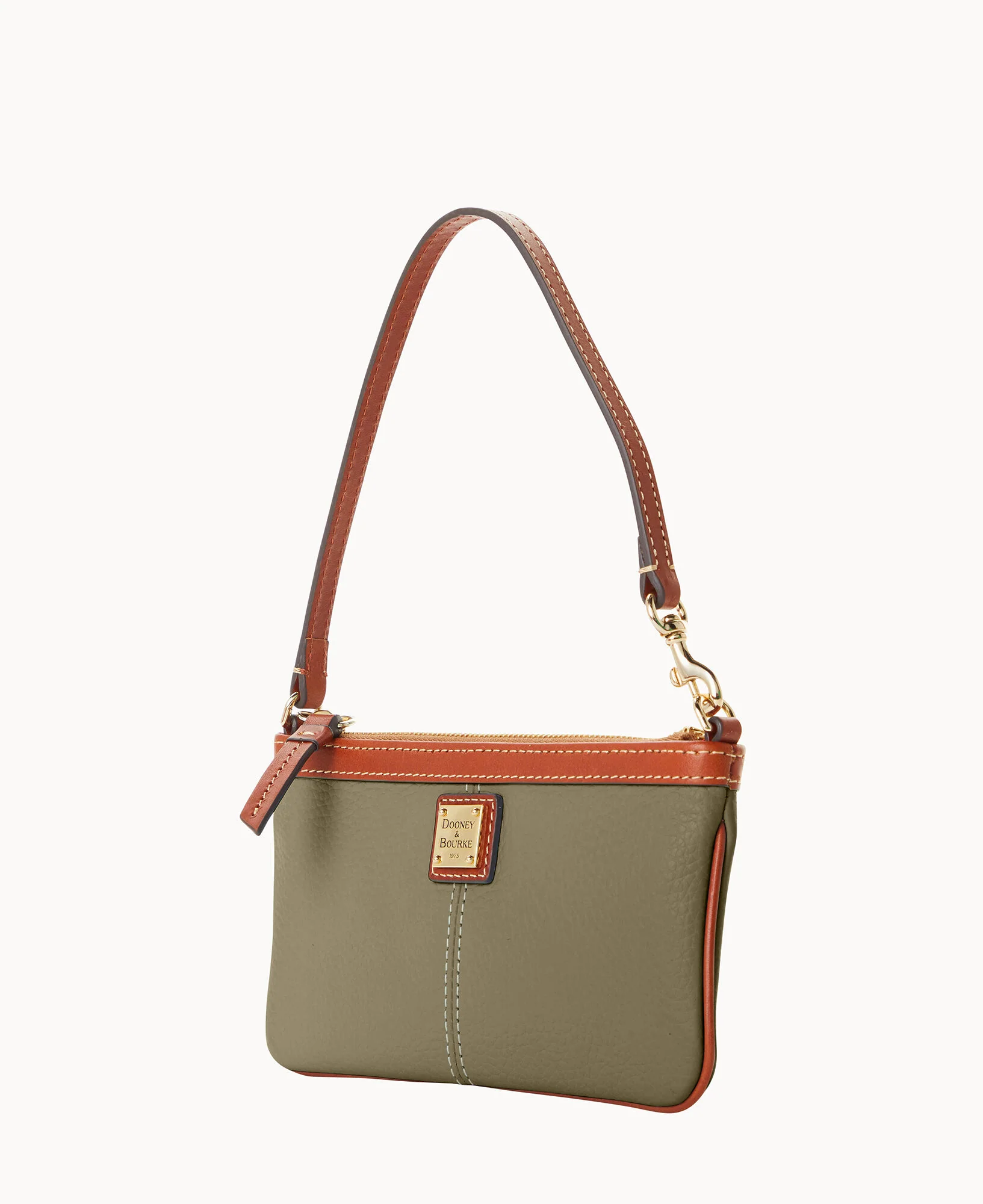 Pebble Grain Large Slim Wristlet - Image 42