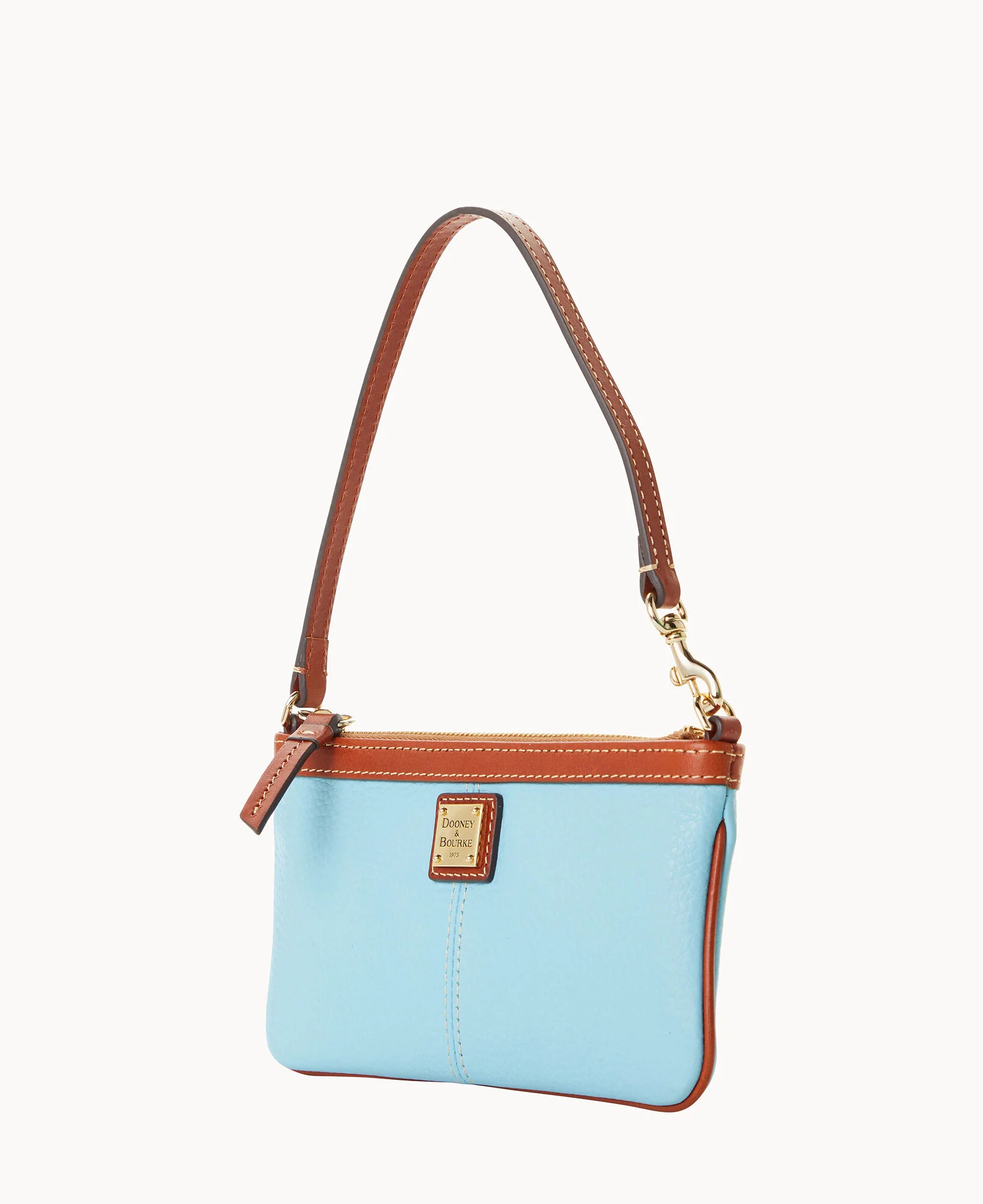 Pebble Grain Large Slim Wristlet - Image 45