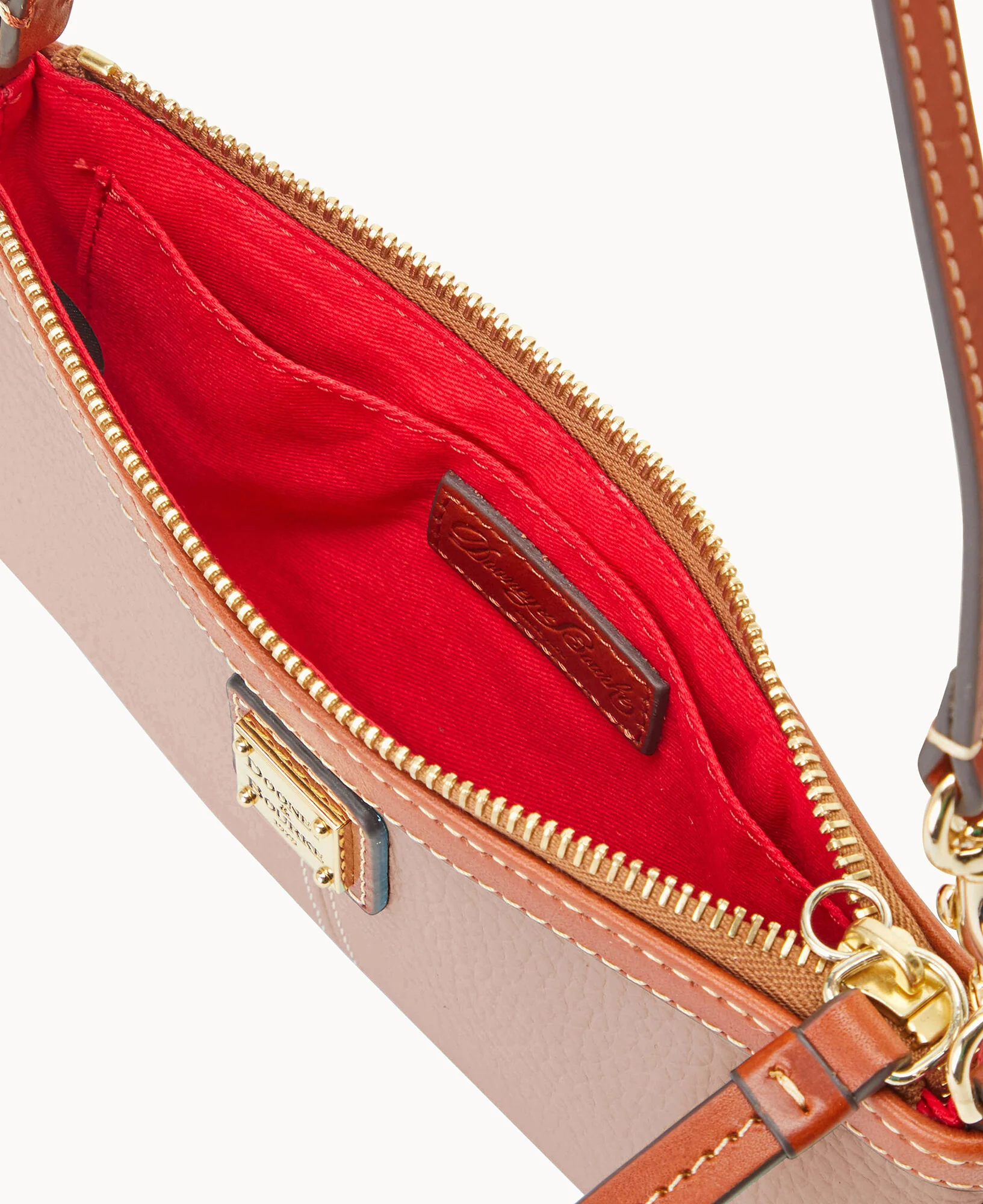 Pebble Grain Large Slim Wristlet - Image 49