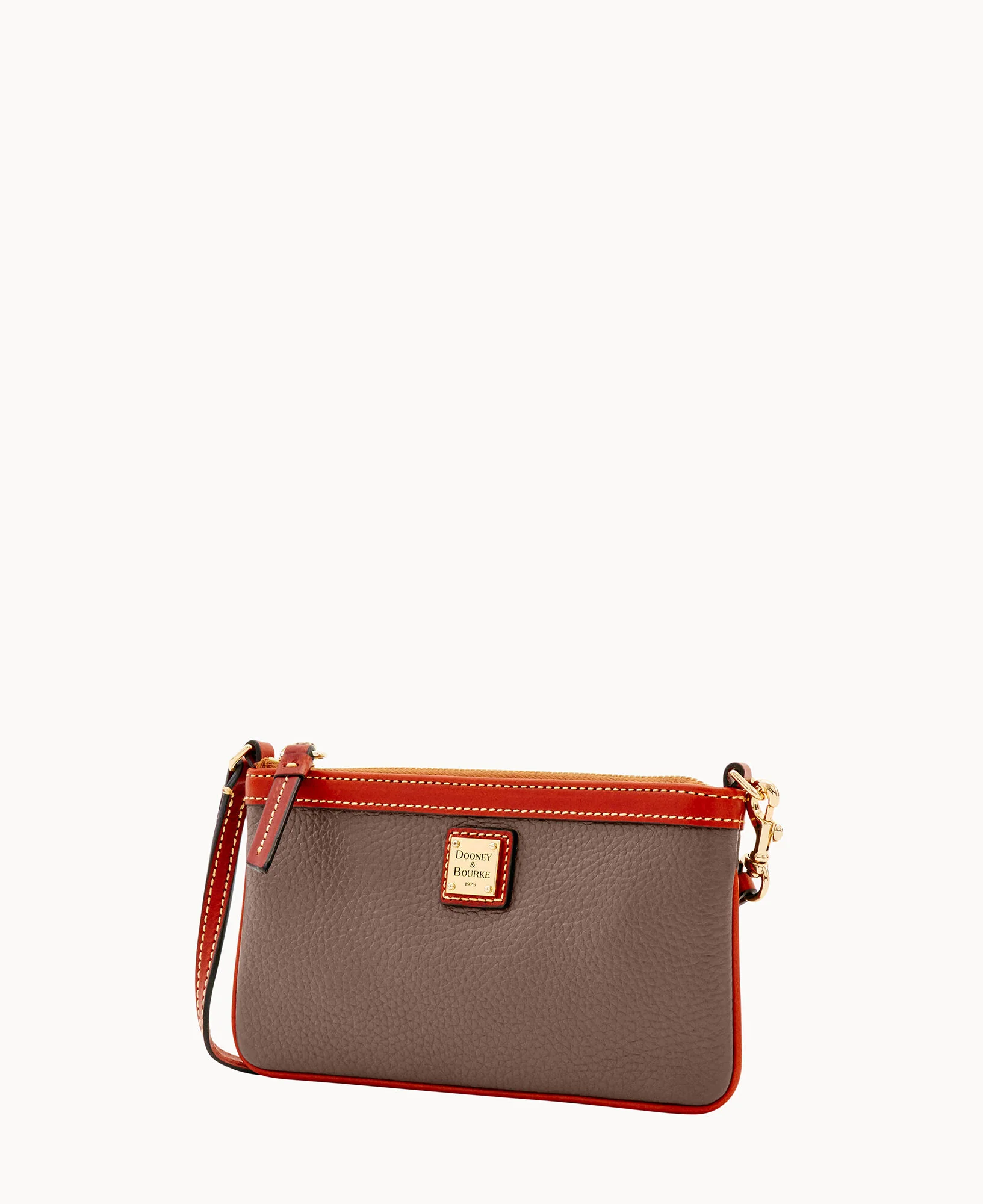 Pebble Grain Large Slim Wristlet - Image 19