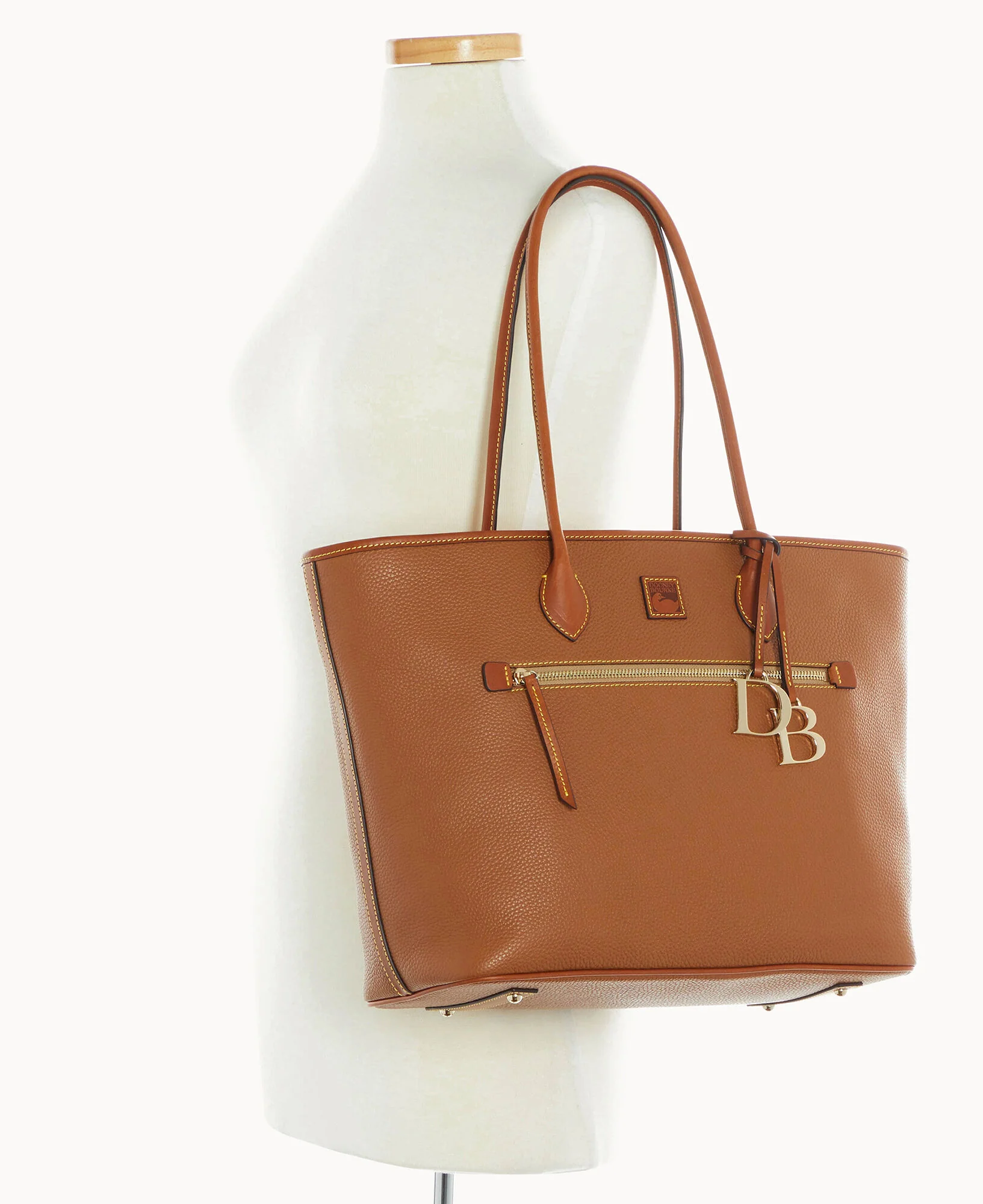 Pebble Grain Large Tote - Image 19
