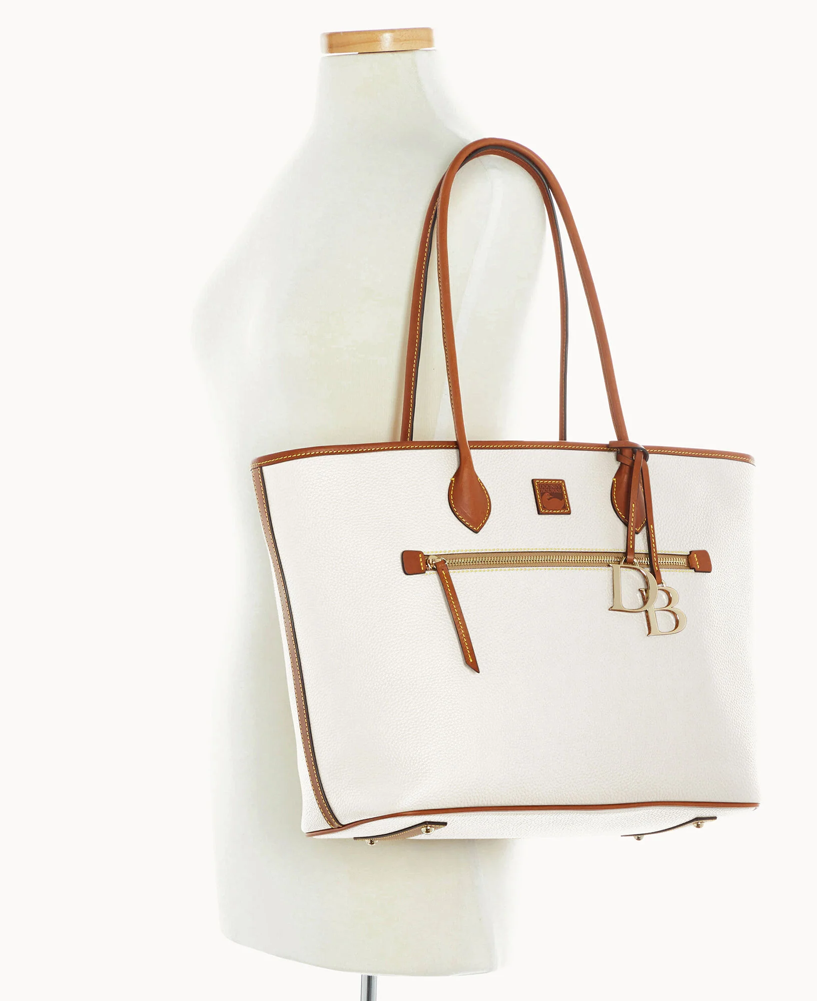 Pebble Grain Large Tote - Image 25
