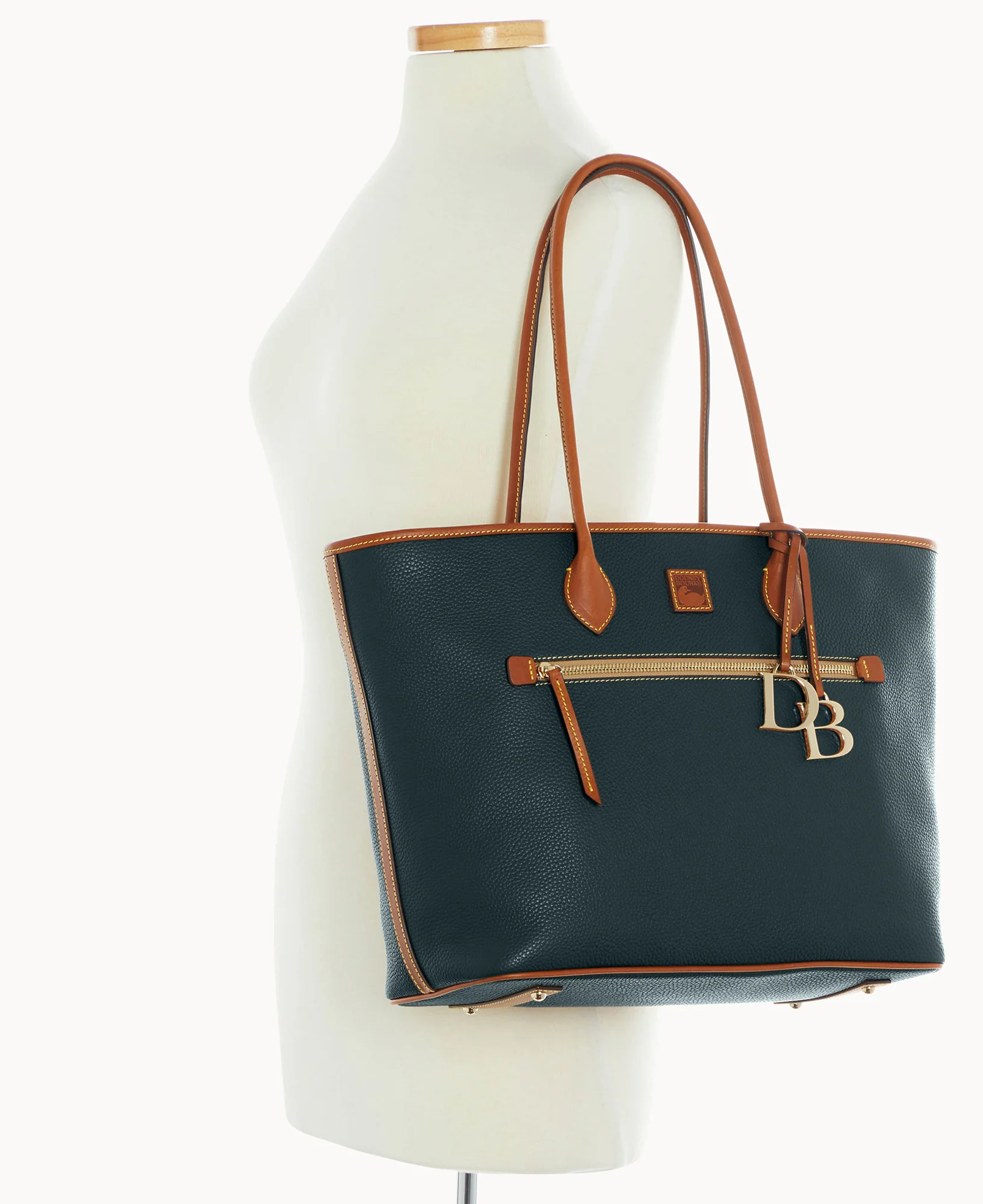 Pebble Grain Large Tote - Image 28