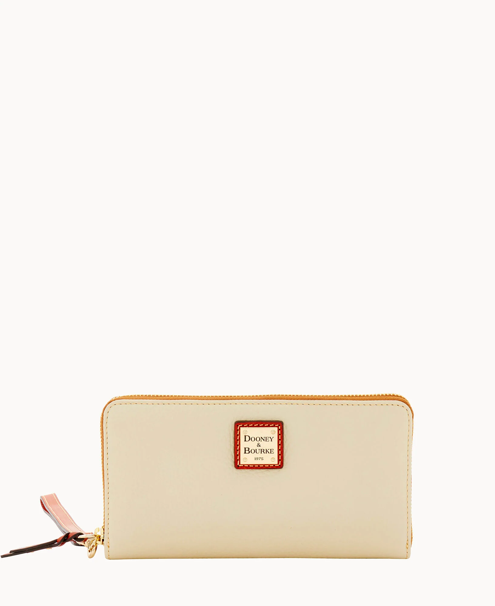 Pebble Grain Large Zip Around Wristlet - Image 33