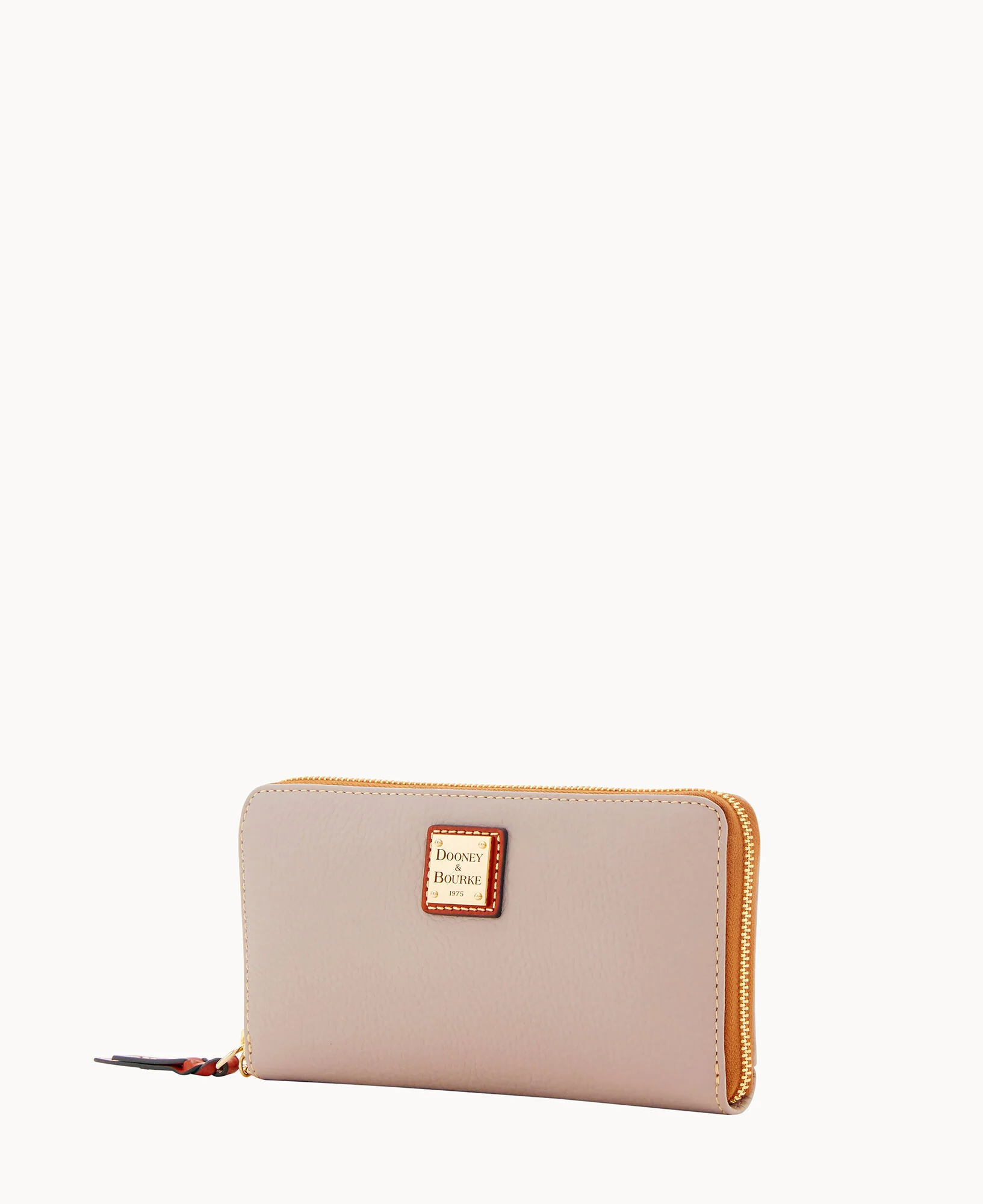 Pebble Grain Large Zip Around Wristlet - Image 37