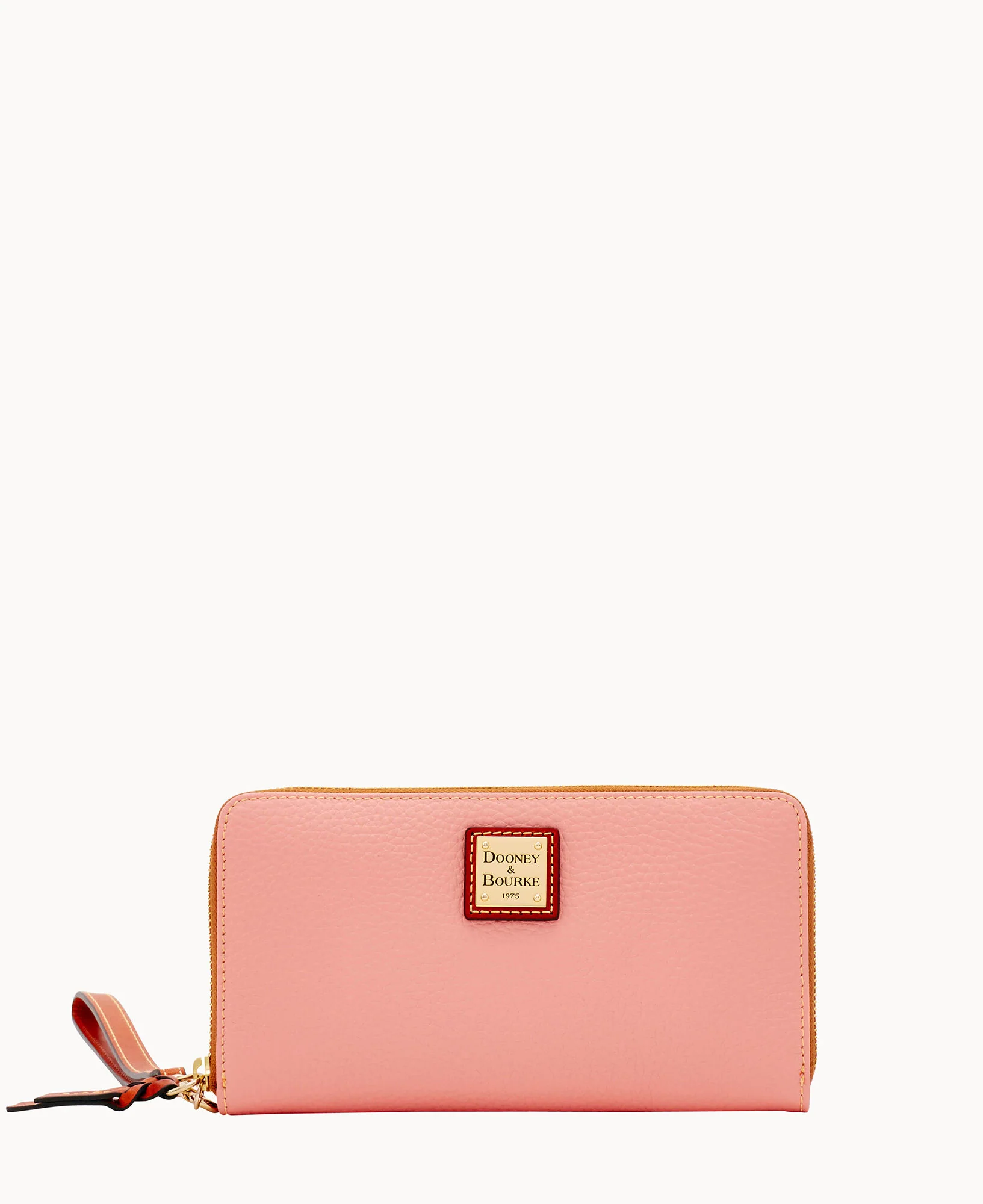 Pebble Grain Large Zip Around Wristlet - Image 48