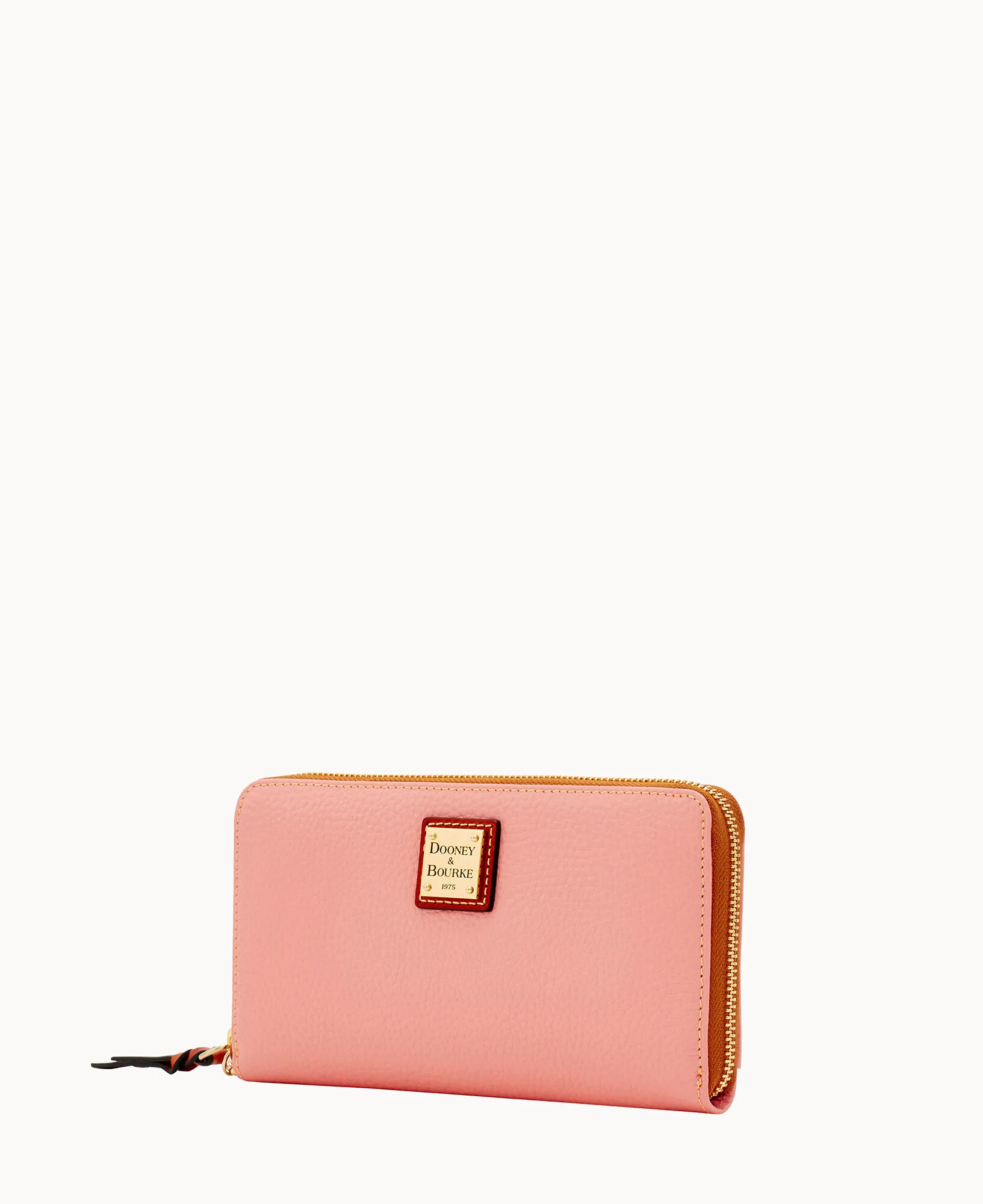 Pebble Grain Large Zip Around Wristlet - Image 49