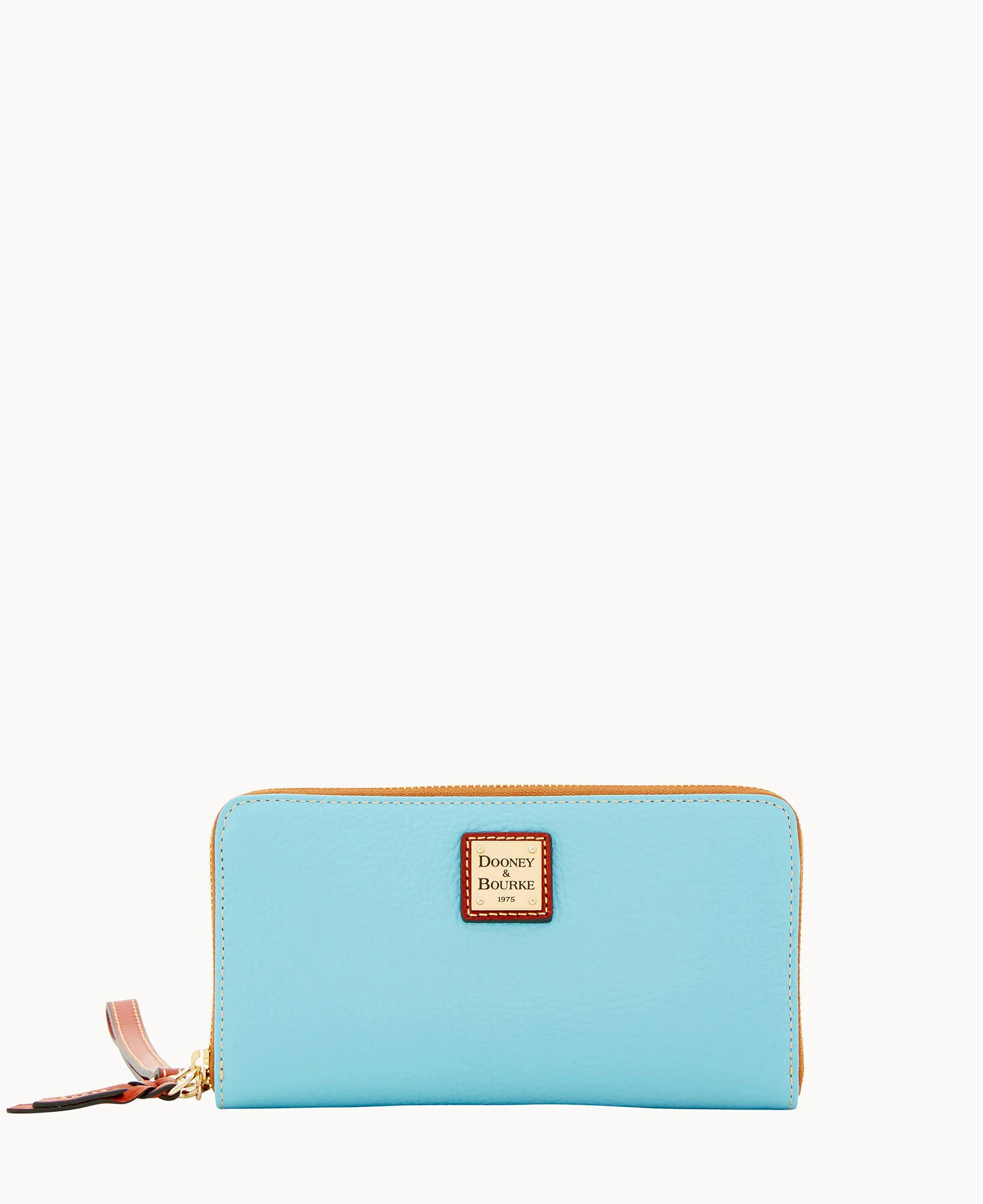 Pebble Grain Large Zip Around Wristlet - Image 51