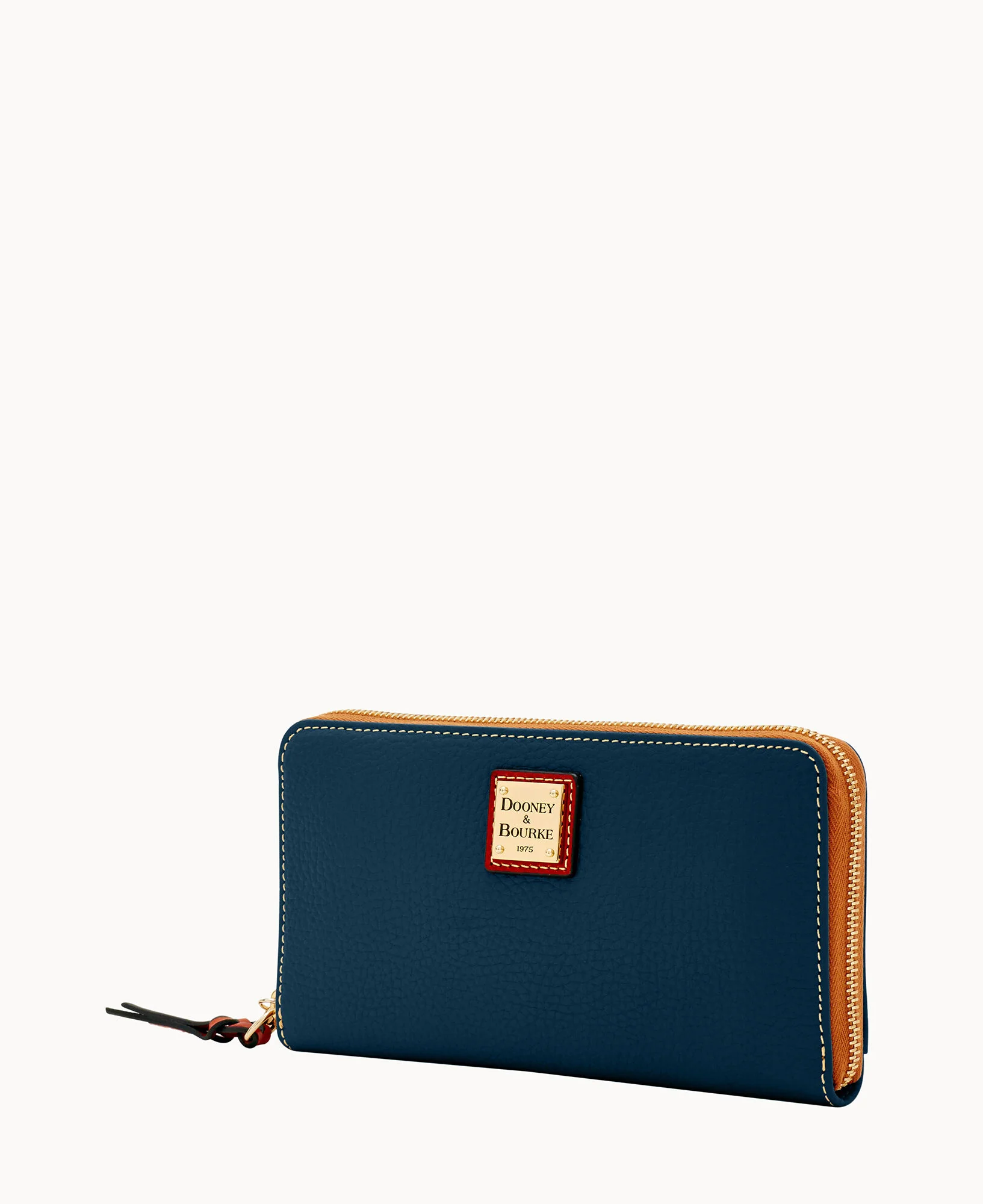 Pebble Grain Large Zip Around Wristlet - Image 55