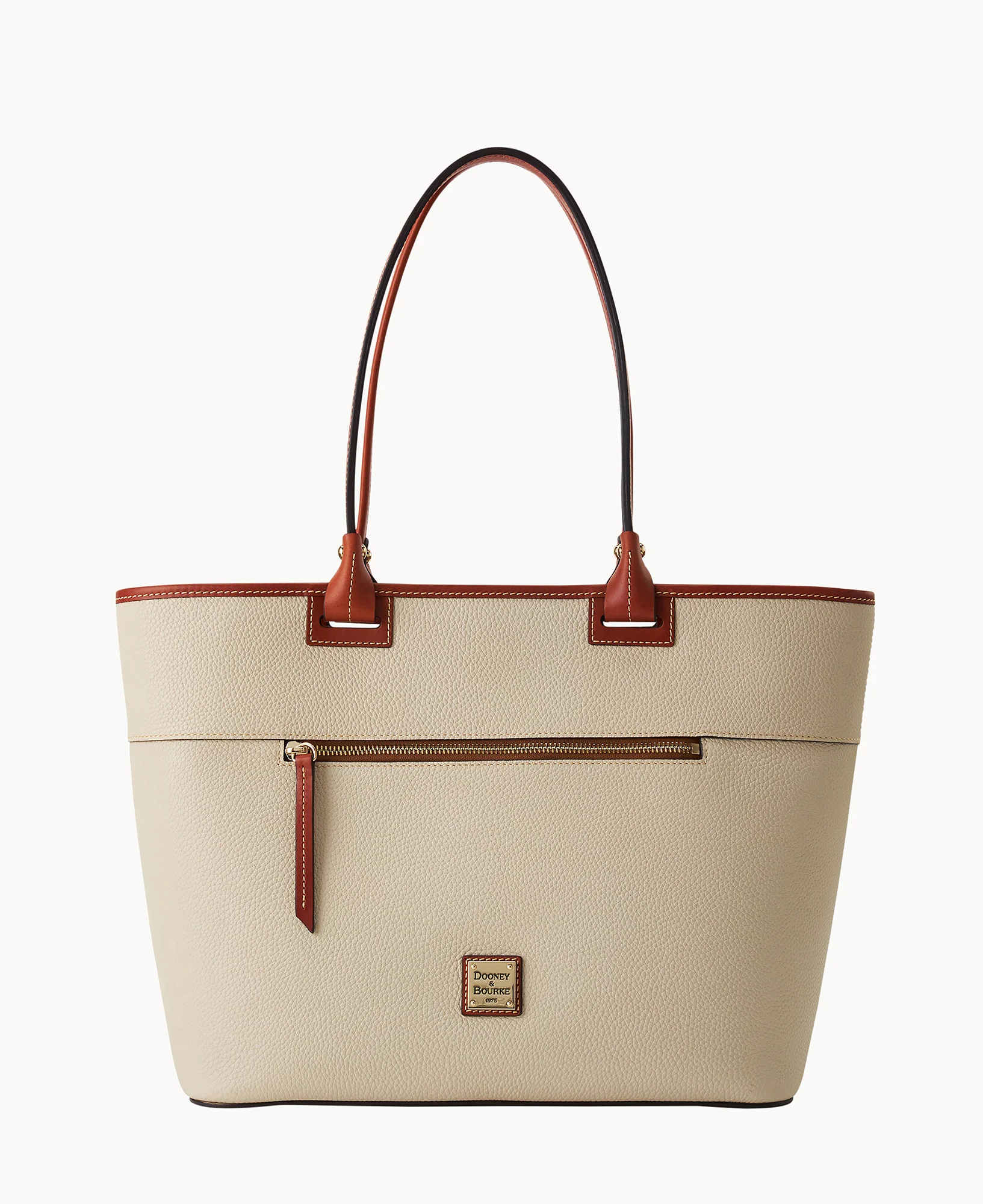 Pebble Grain Large Zip Tote - Image 12