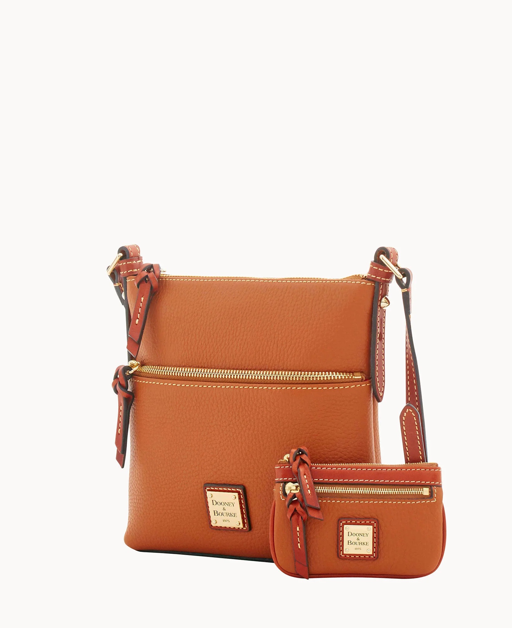 Pebble Grain Letter Carrier & Small Coin Case - Image 2
