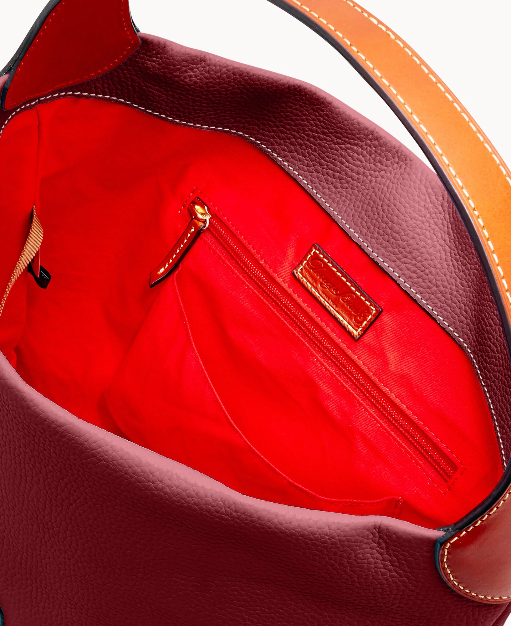 Pebble Grain Logo Lock Shoulder Bag - Image 54