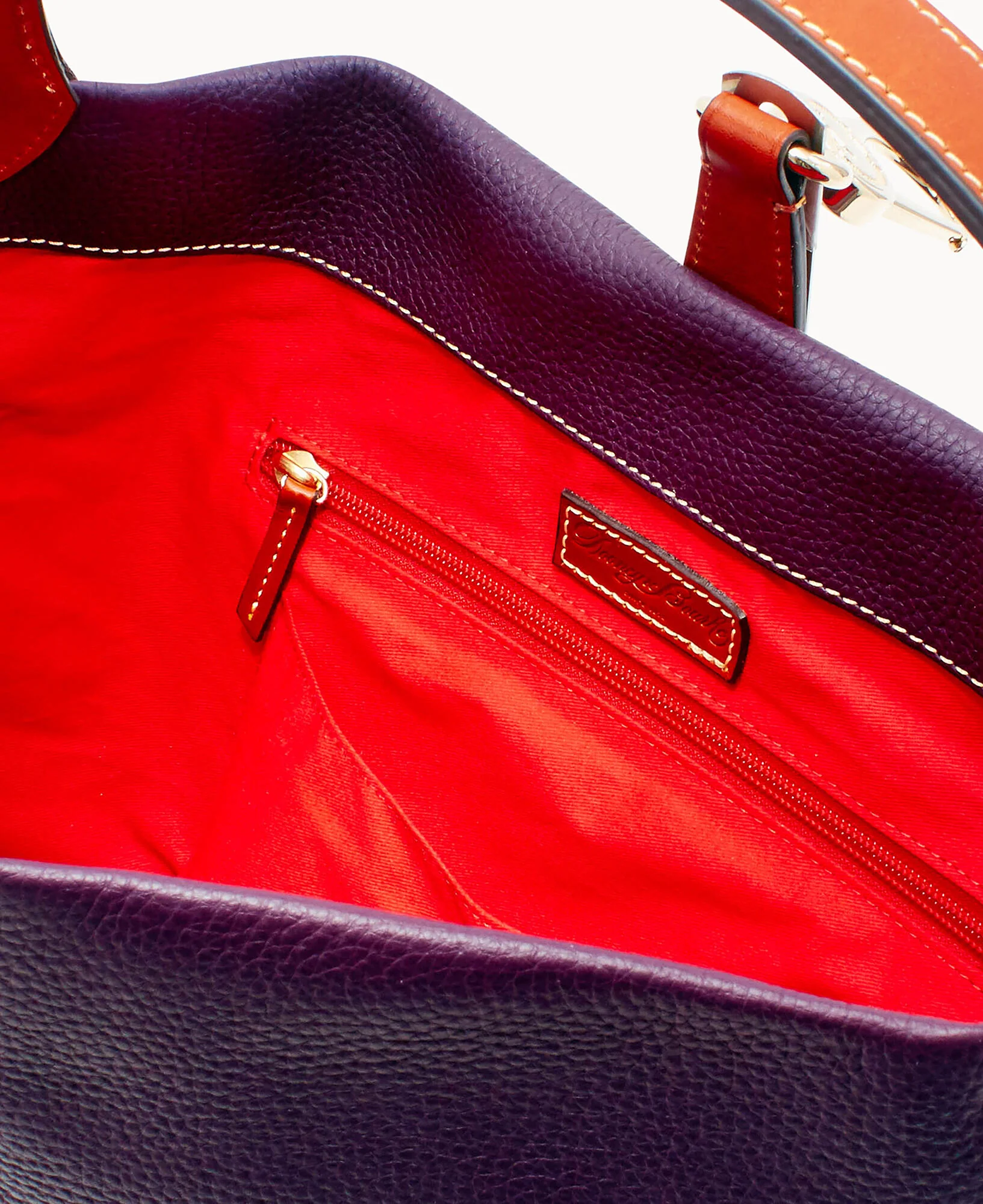 Pebble Grain Logo Lock Shoulder Bag - Image 57