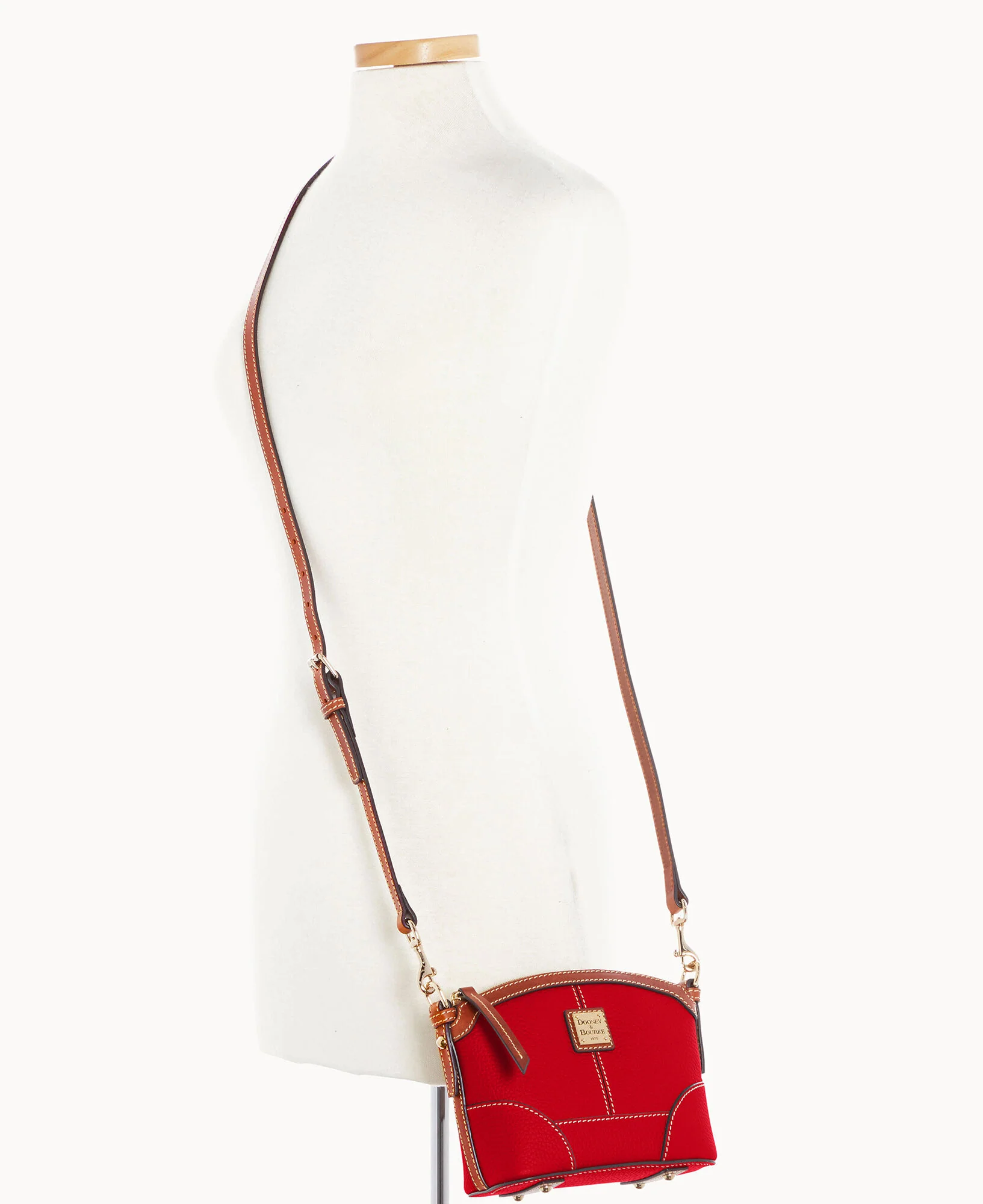 Pebble Grain Mini Domed Crossbody - Image 4