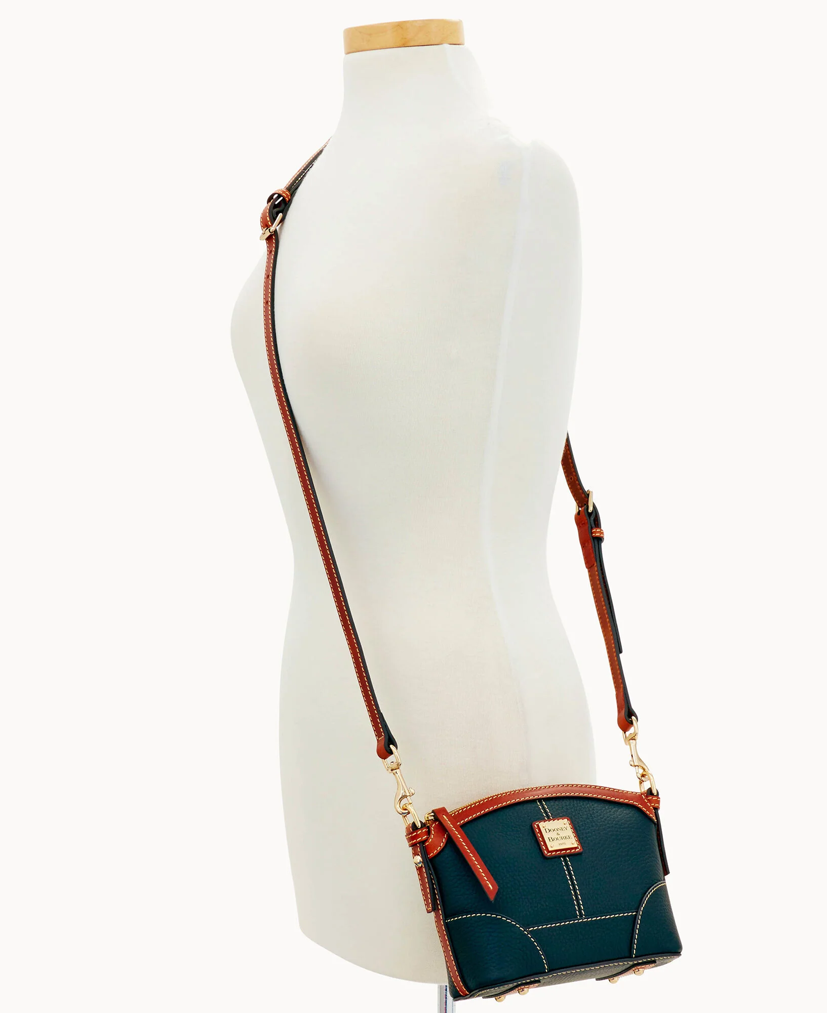 Pebble Grain Mini Domed Crossbody - Image 7