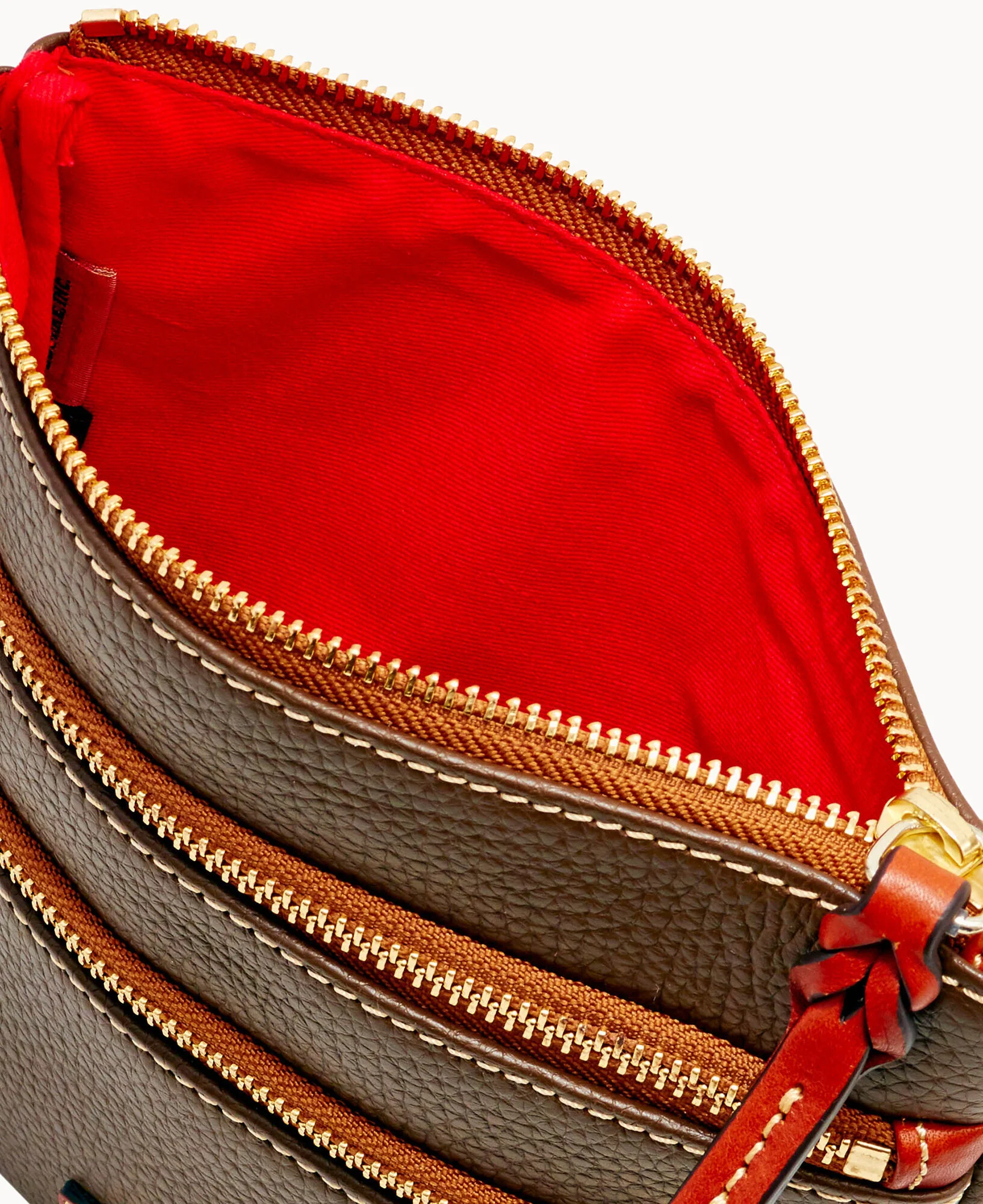 Pebble Grain North South Triple Zip - Image 54