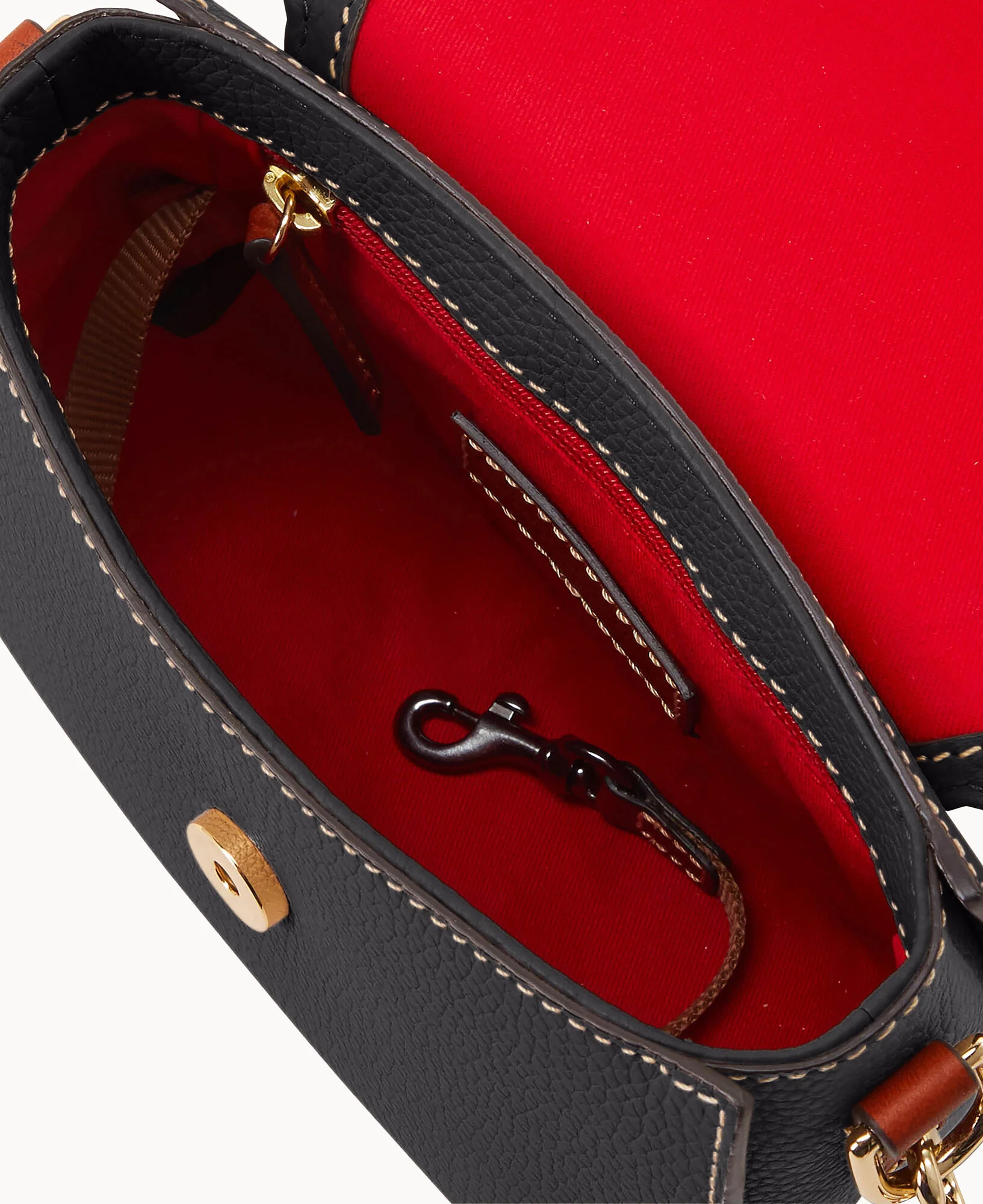 Pebble Grain Saddle Bag - Image 12