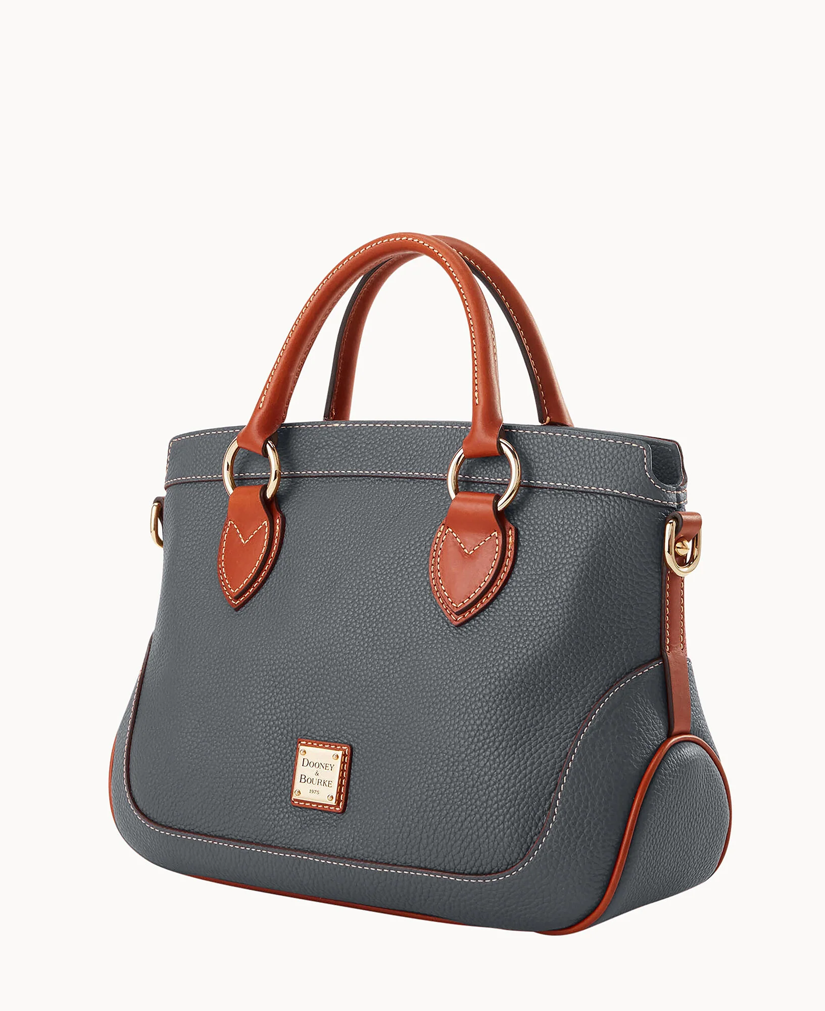 Pebble Grain Short Handle Shopper - Image 14